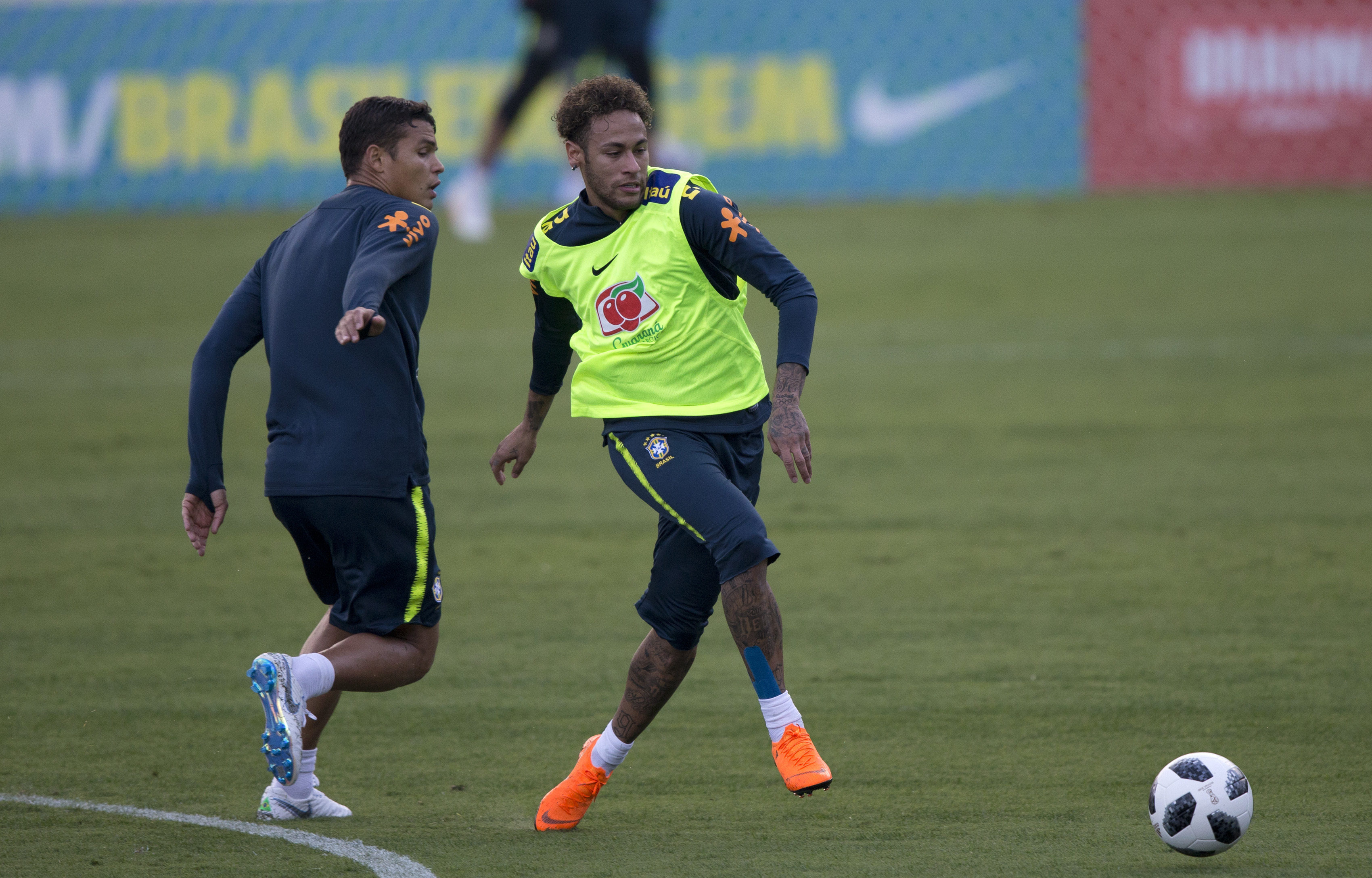 Brazil tests Willian up front with Neymar and Jesus