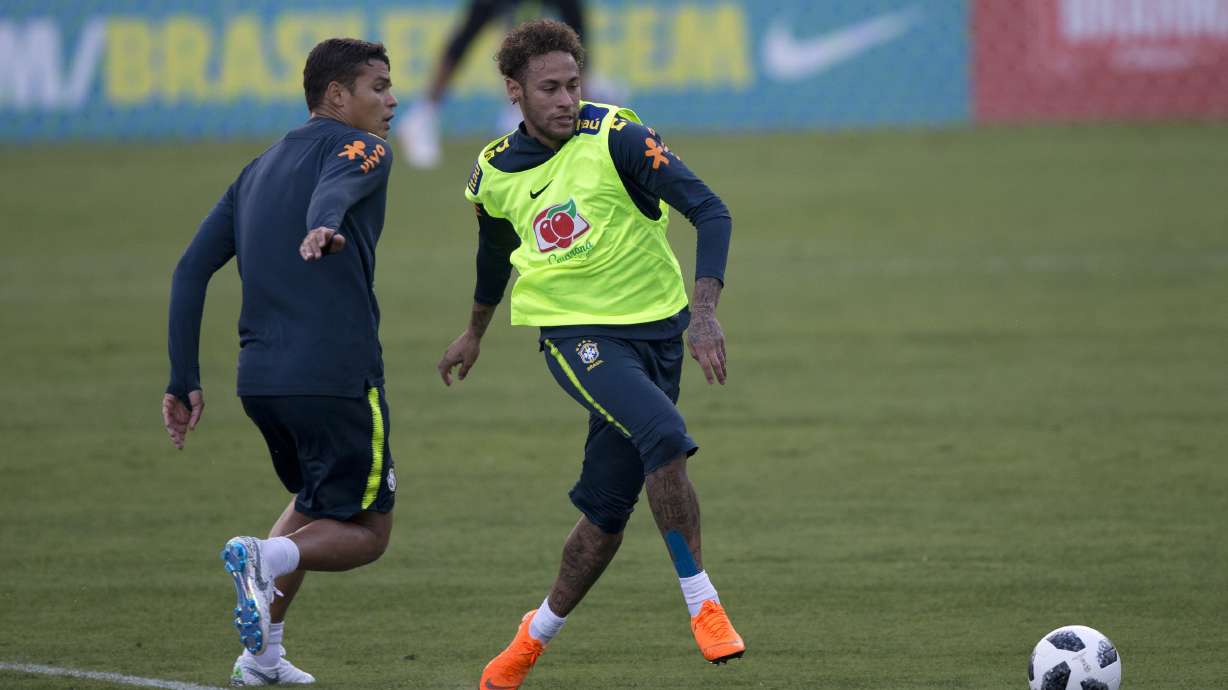 Brazil tests Willian up front with Neymar and Jesus