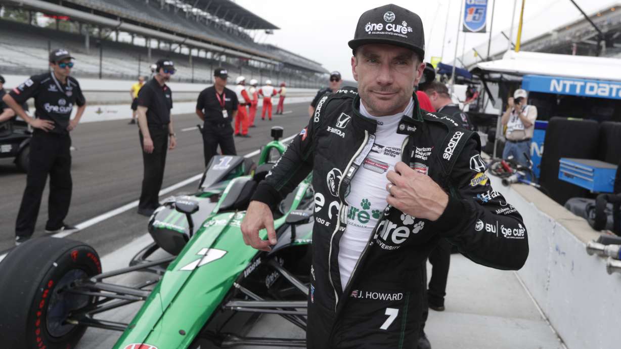 Brit Jay Howard not stepping out of Indy 500 for anyone