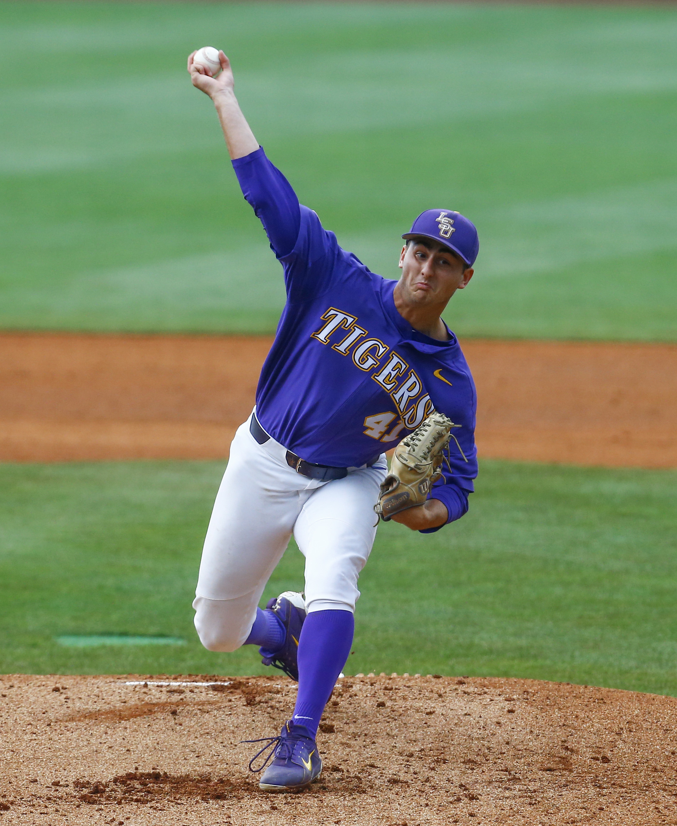 Peterson helps LSU outlast South Carolina 6-4 in 12 innings