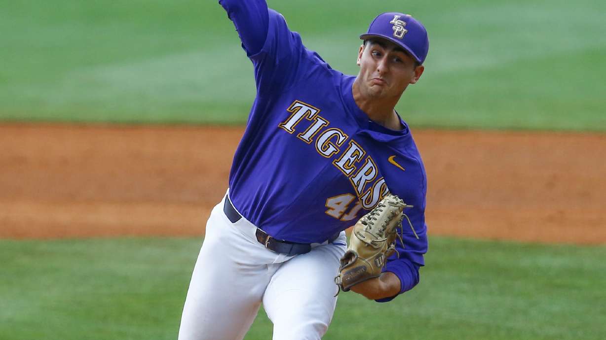 Peterson helps LSU outlast South Carolina 6-4 in 12 innings