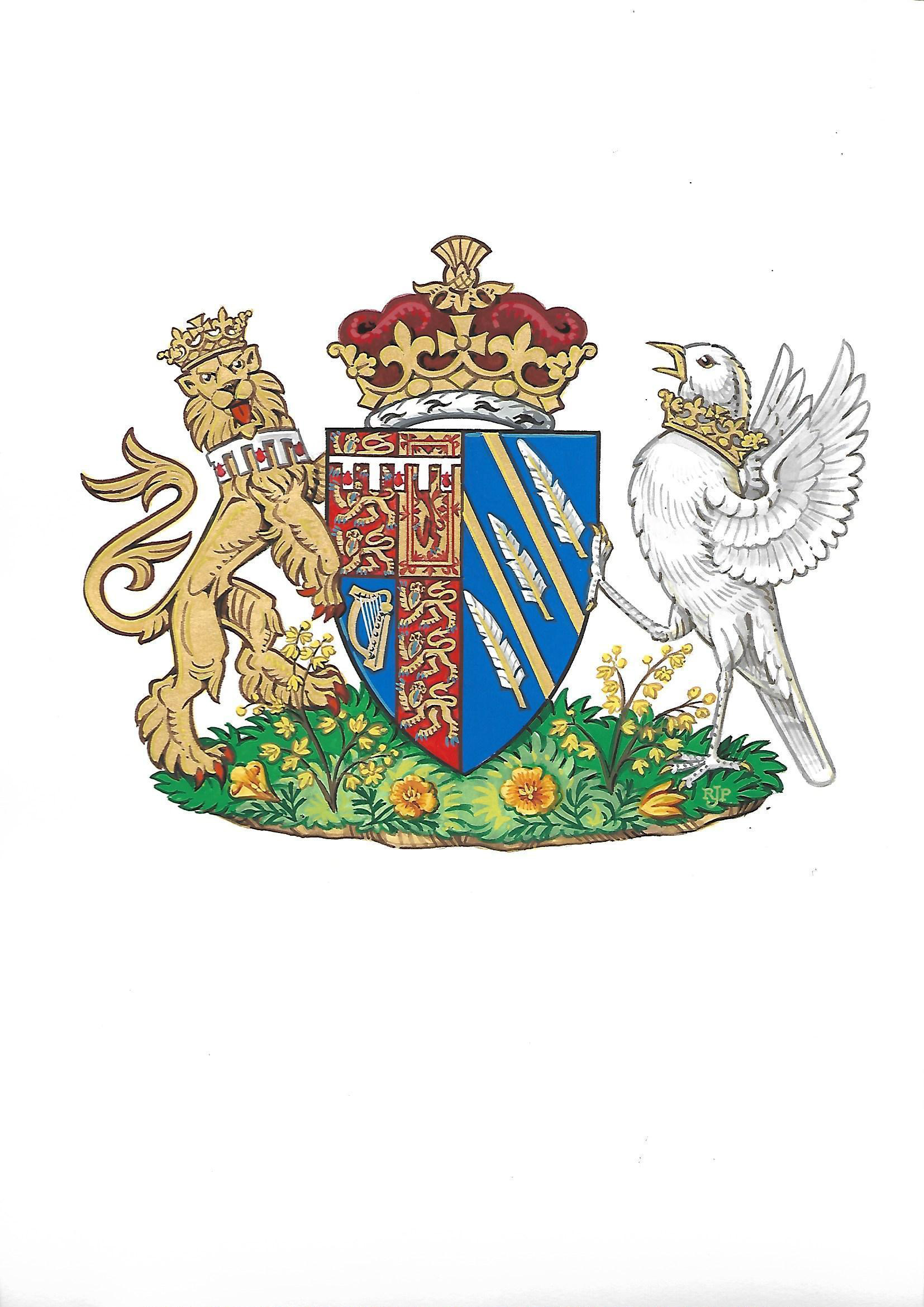 Coat of Arms is revealed for the new Duchess of Sussex