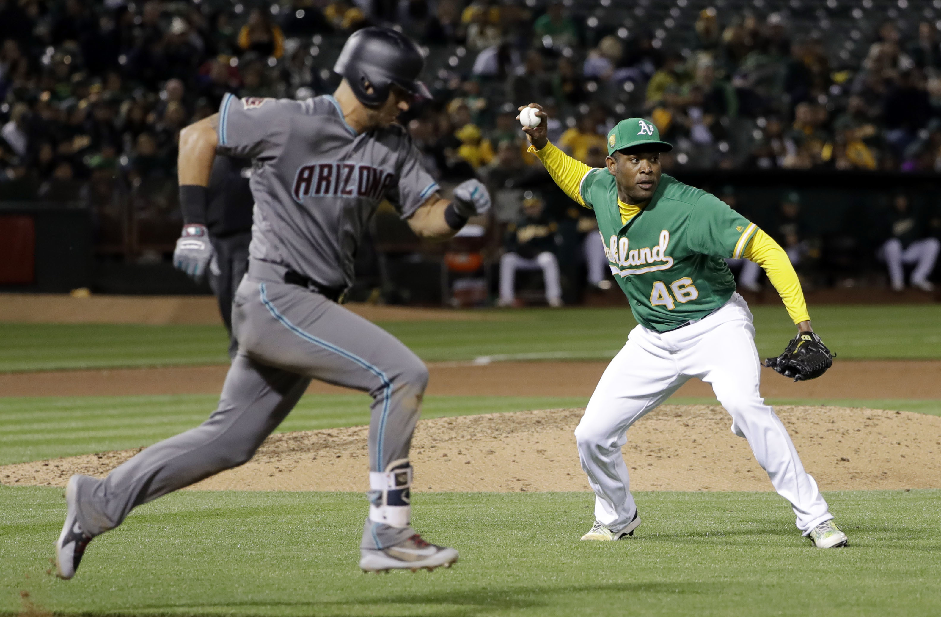 A's reliever Casilla goes on DL with shoulder strain