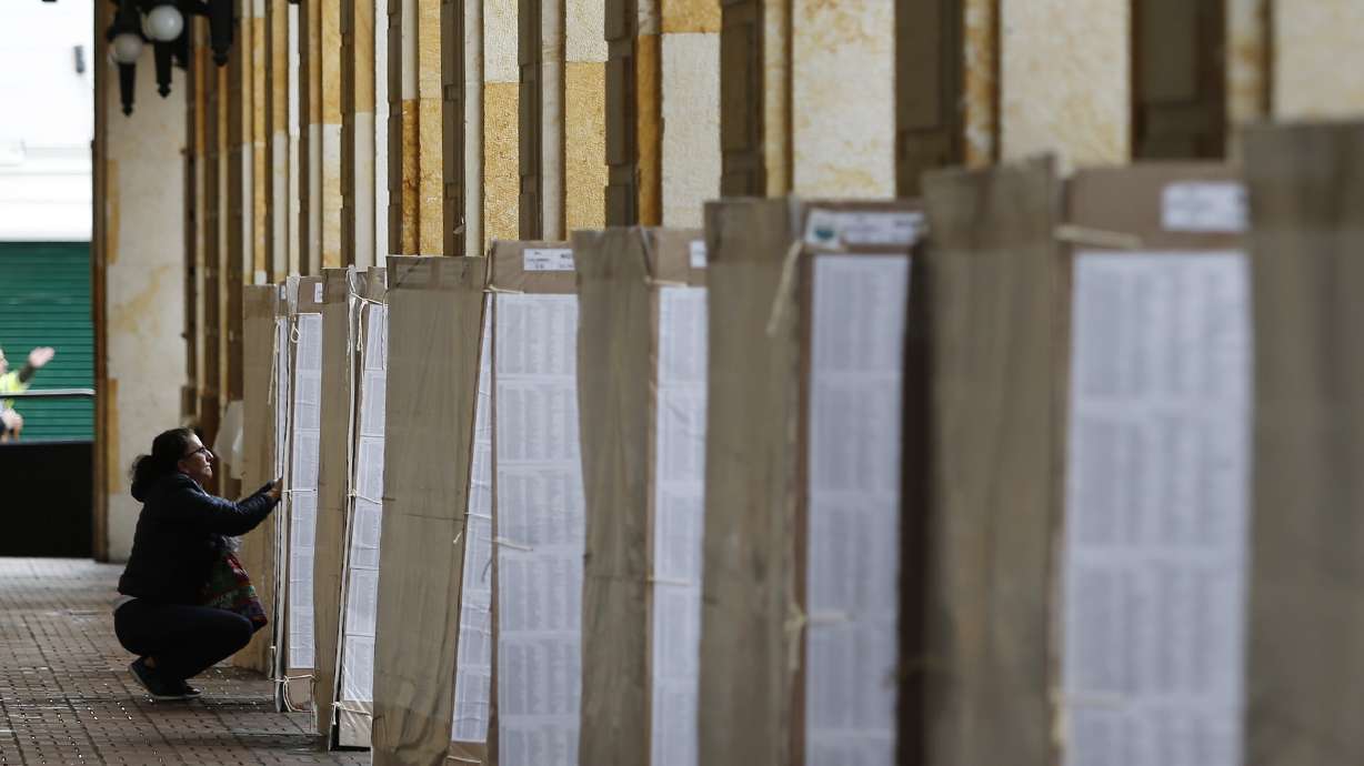 Conservative, leftist head to contentious runoff in Colombia
