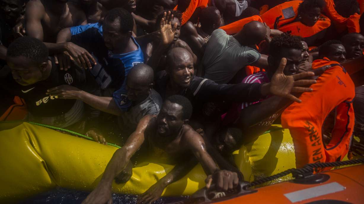 The Latest: Spain rescues 366 migrants in Mediterranean