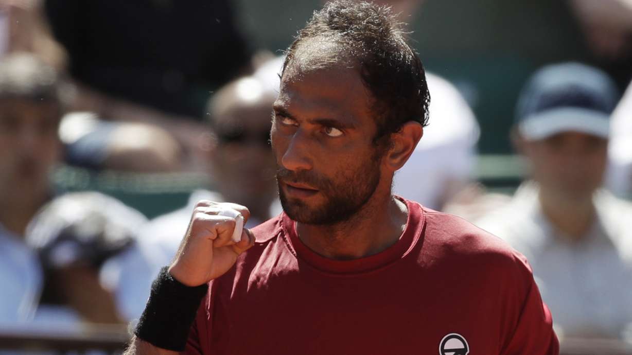 Egyptian a French Open 'lucky loser' in more ways than one