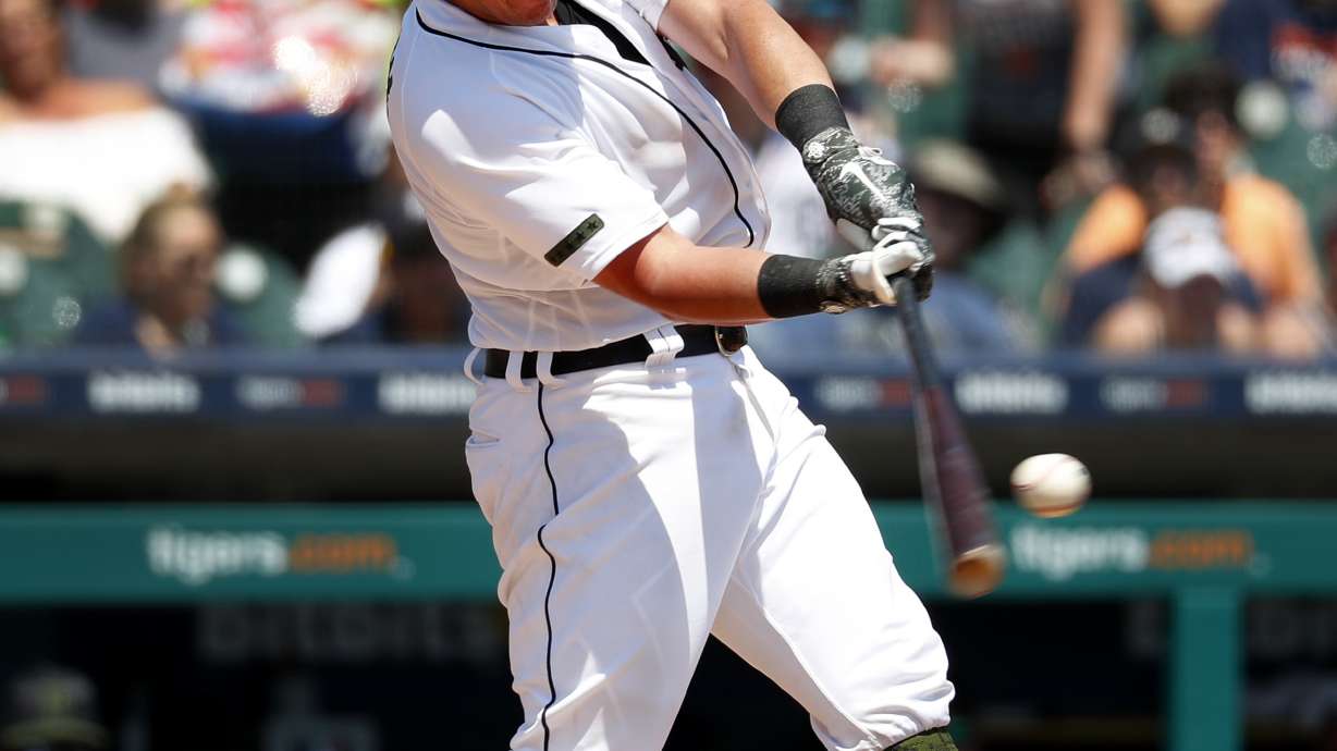 McCann's grand slam lifts Tigers to 9-3 win over Angels