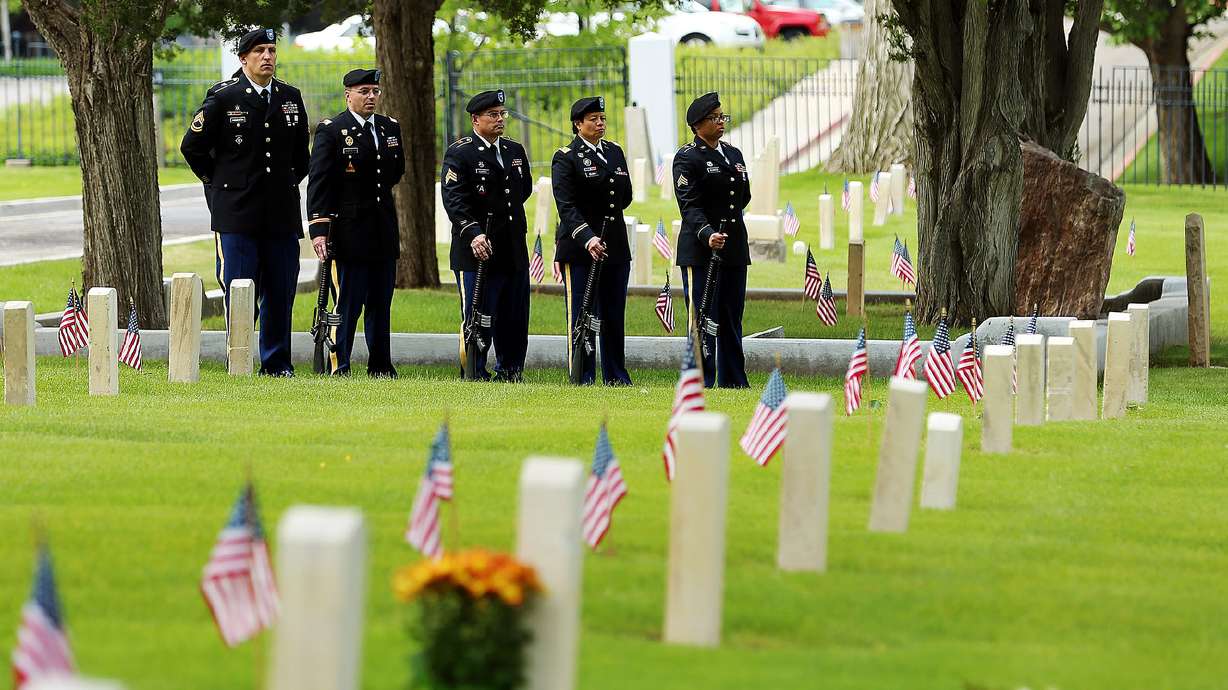 Memorial Day: 'Heroes of our heritage' honored at Fort Douglas Cemetery