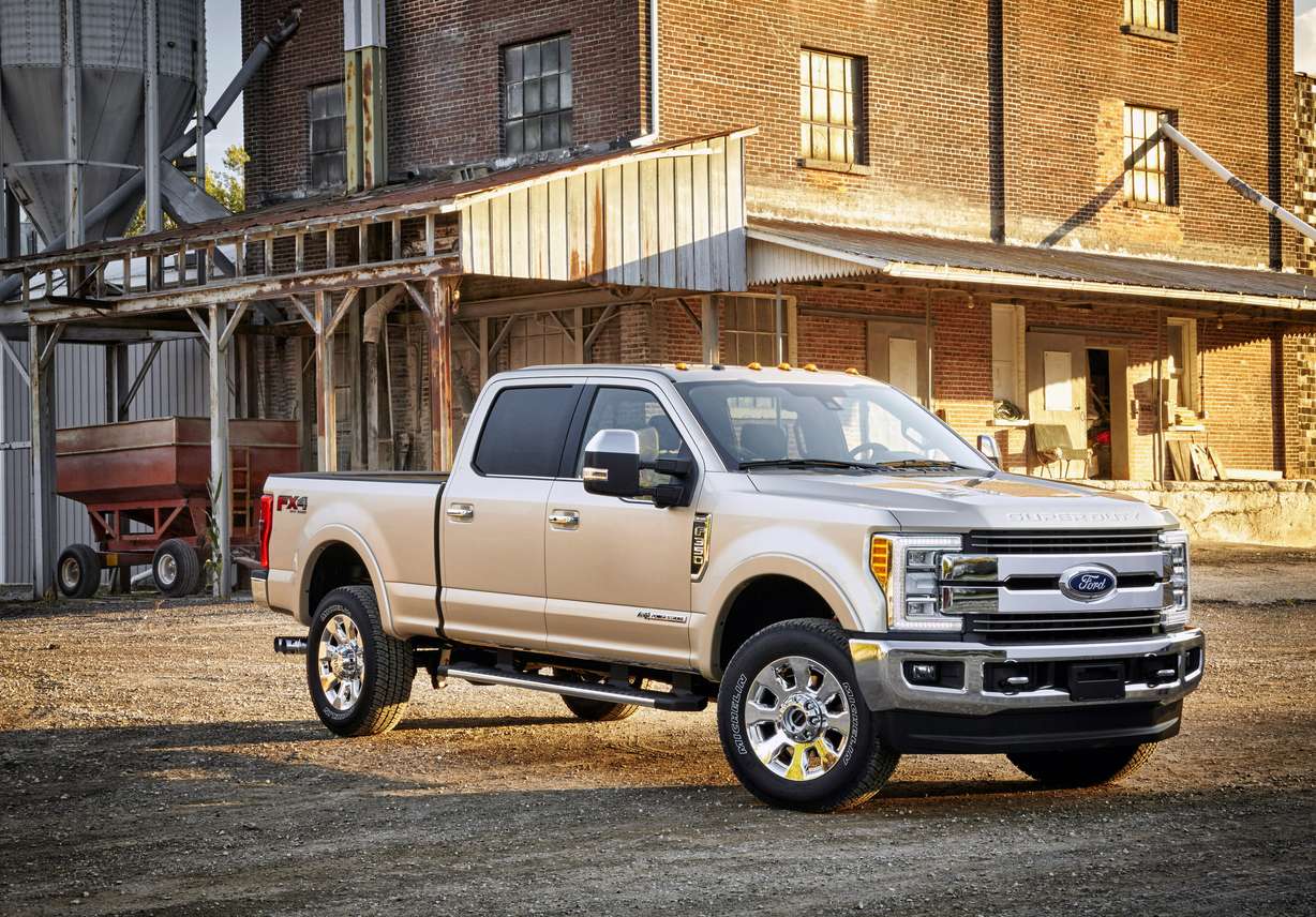 Ford F350 2017. Photo courtesy of Ford.
