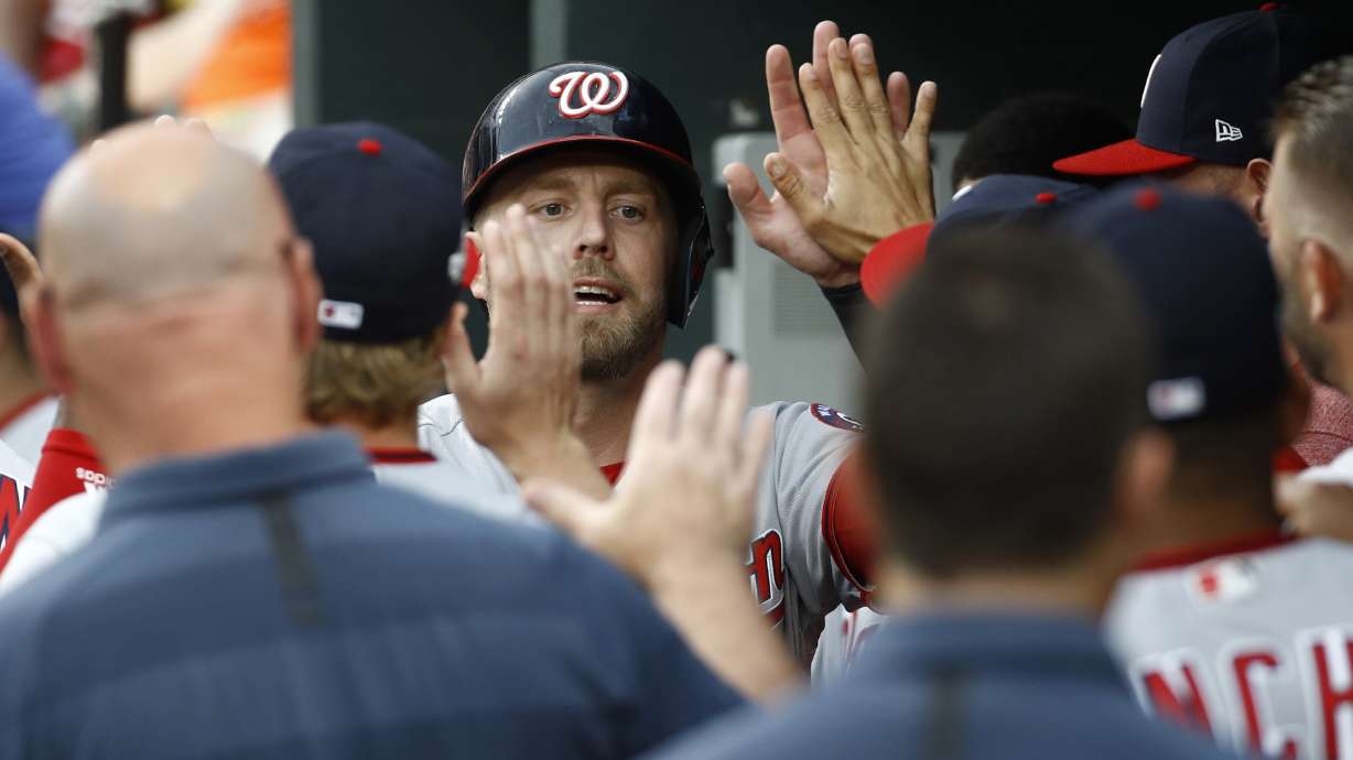 Harper's 17th HR sparks Nationals past Orioles 3-2