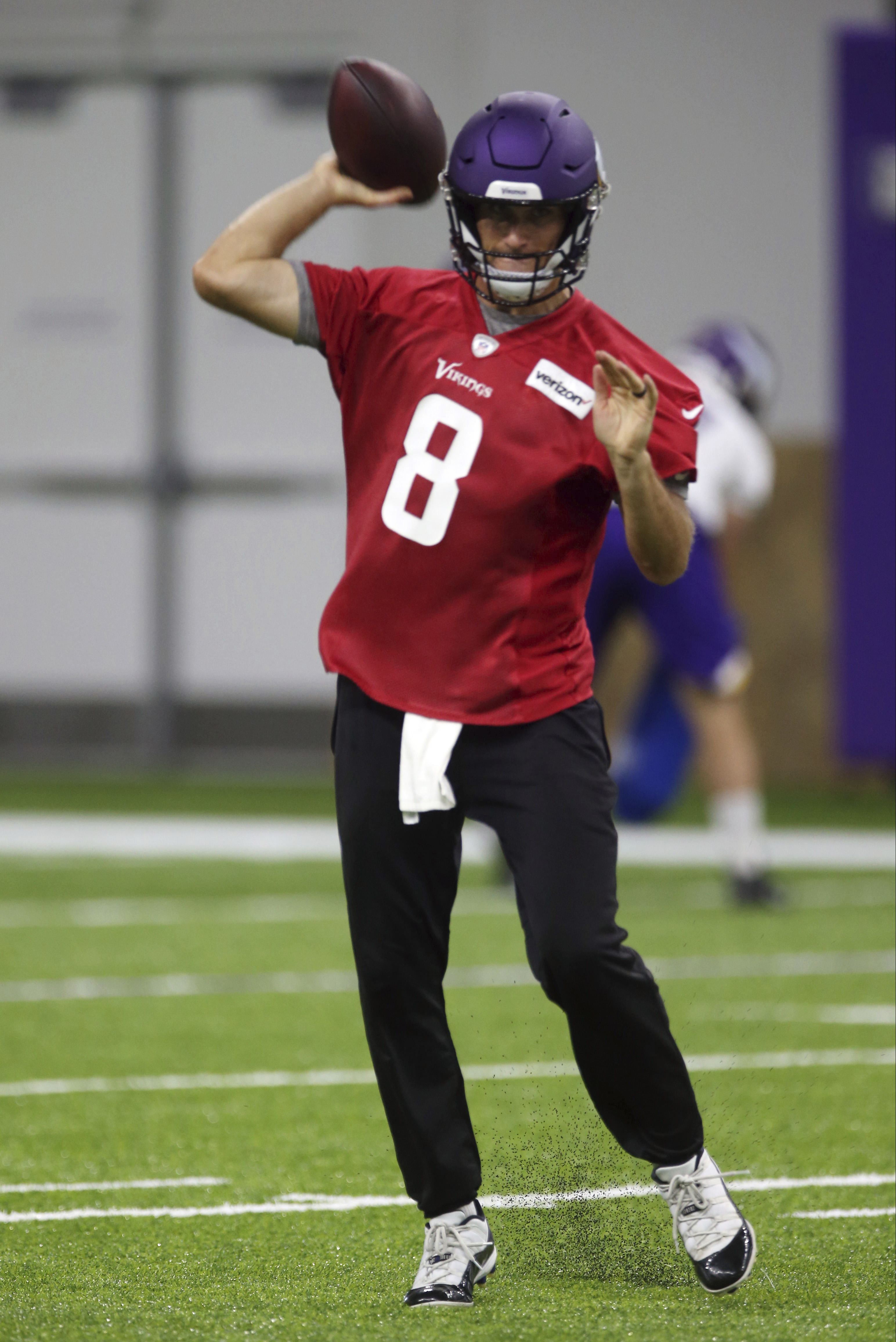 Newcomer Cousins on leading Vikes: 'Let your voice be heard'