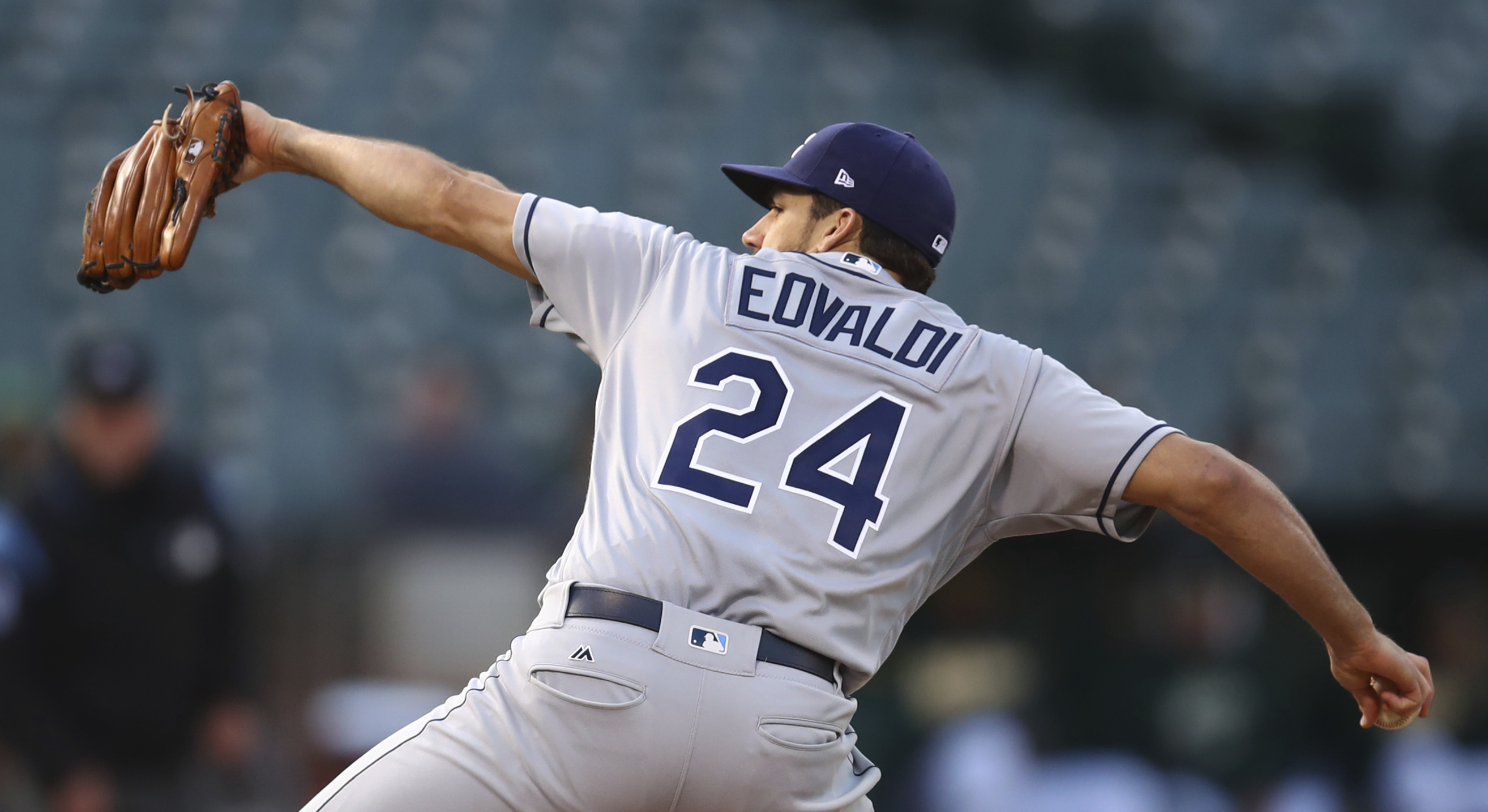 Tampa Bay surrenders 1st hit in 7th against Oakland