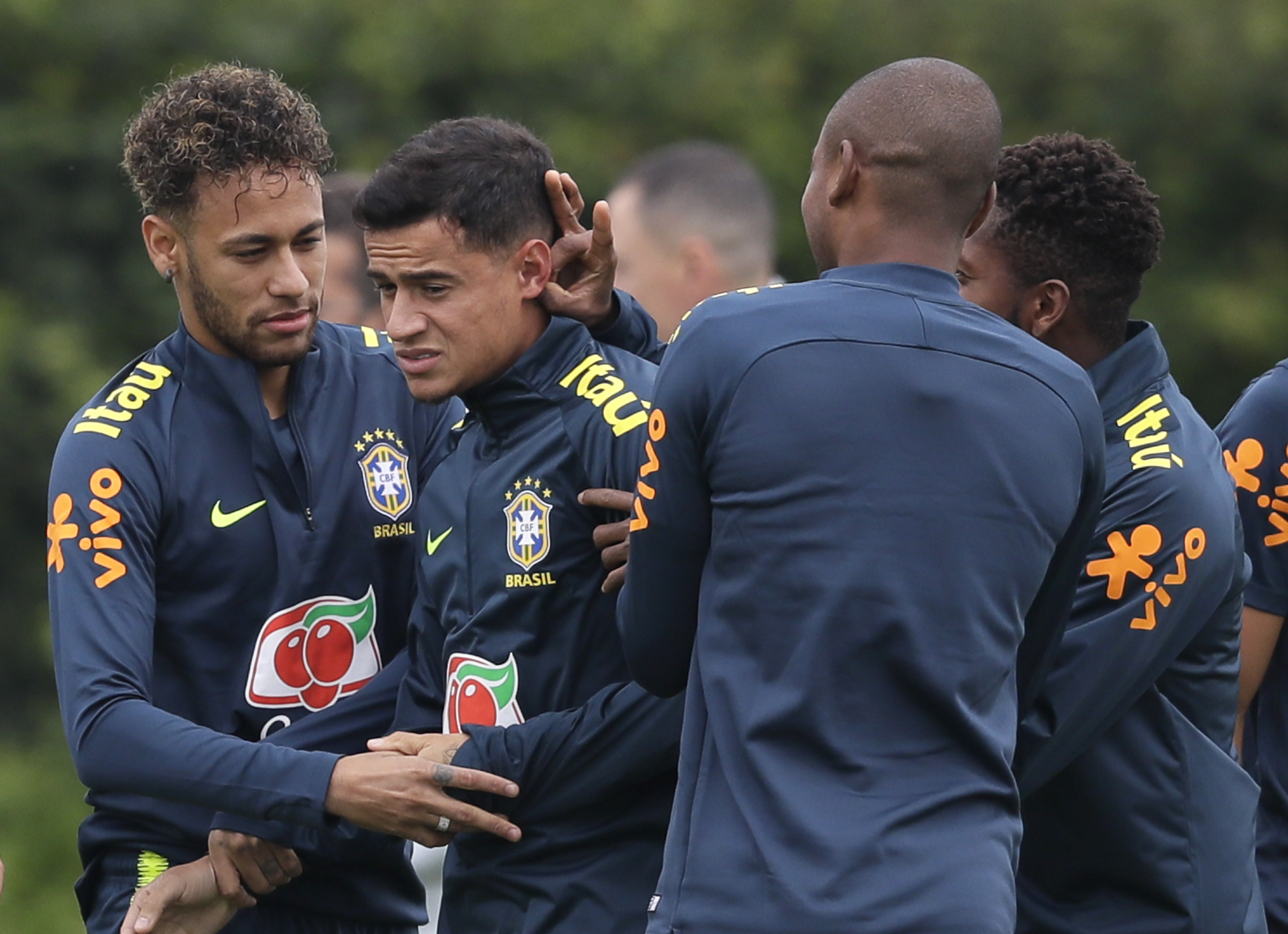 Neymar left out of main Brazil team at World Cup camp