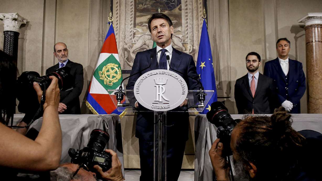 Populists take power in Italy, with euro-skeptic agenda