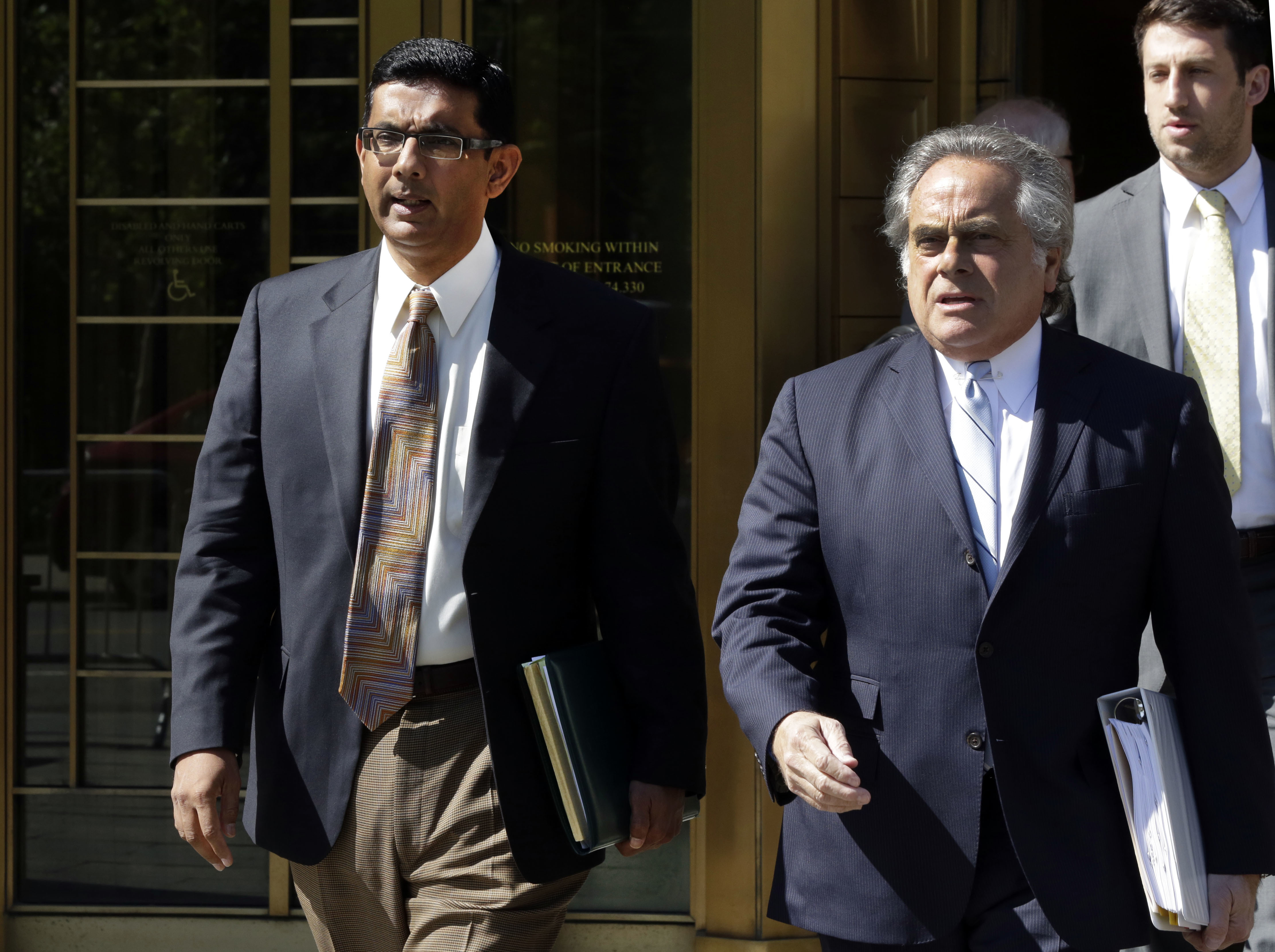 The Latest: Trump tells pardoned man conviction was 'fishy'