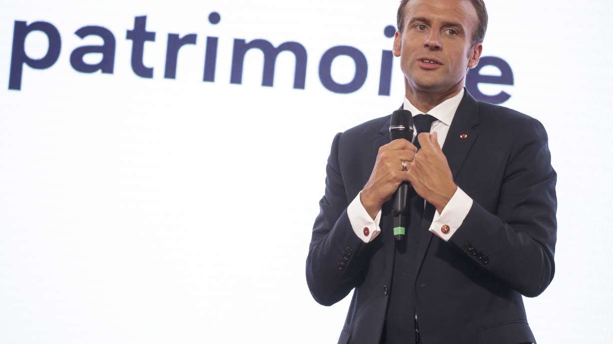 Macron talks to Trump, says tariffs illegal and a mistake