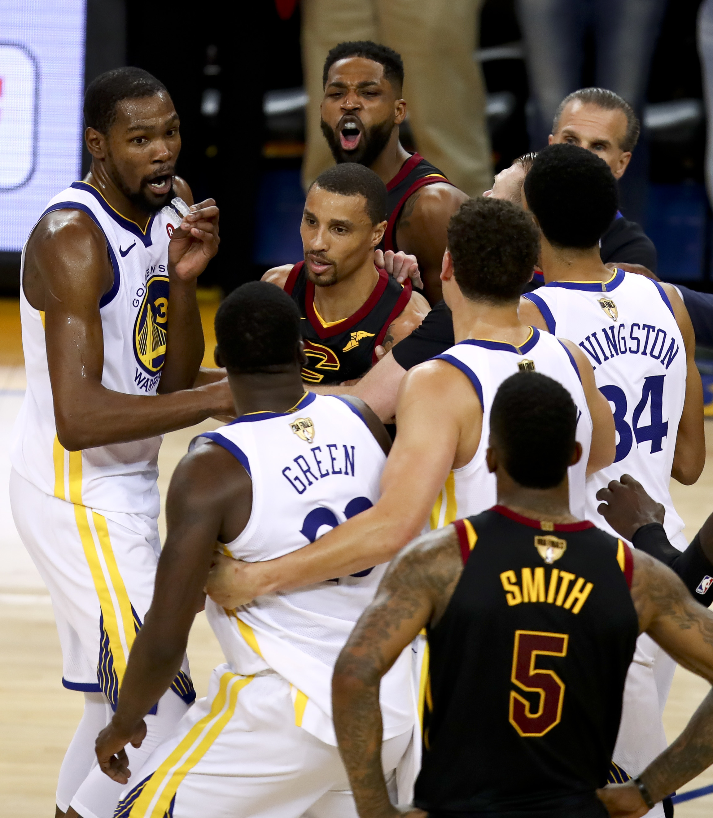 Cavs' Love, Thompson avoid suspension for Game 1 altercation