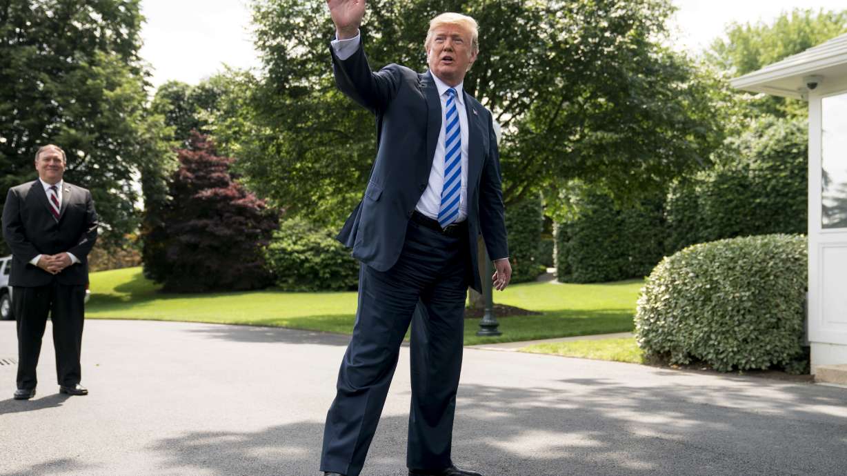 Trump says he wouldn't mind replacing NAFTA with 2 deals