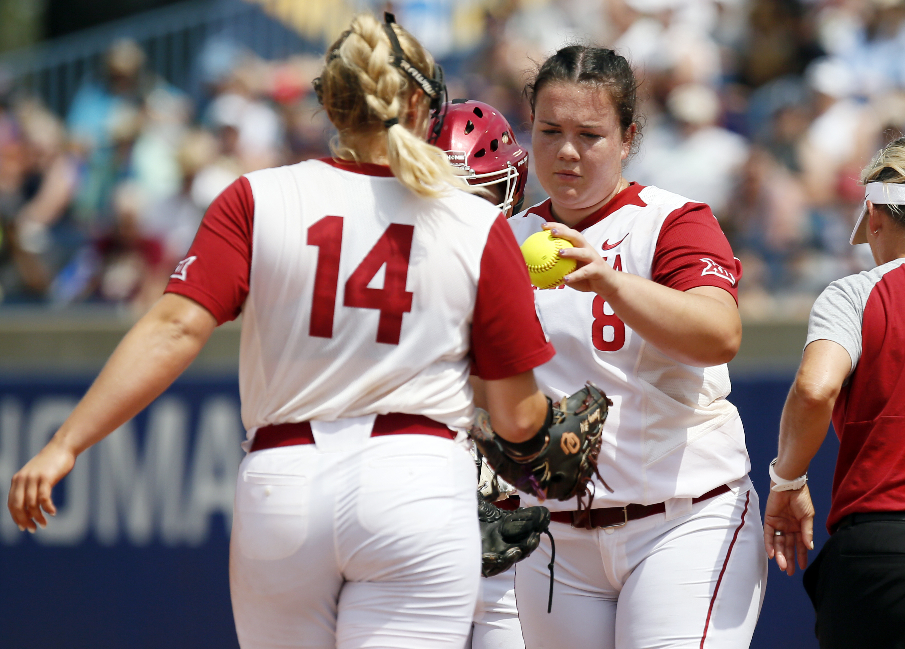 Oklahoma's Parker among greatest college softball pitchers