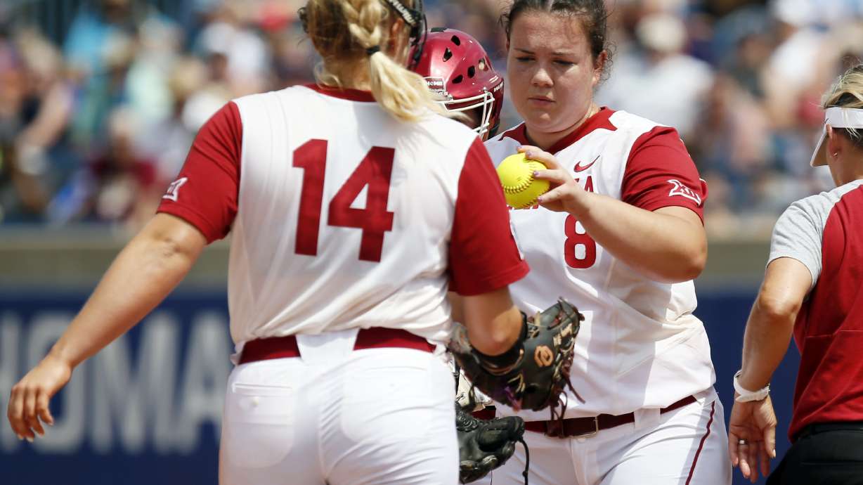 Oklahoma's Parker among greatest college softball pitchers