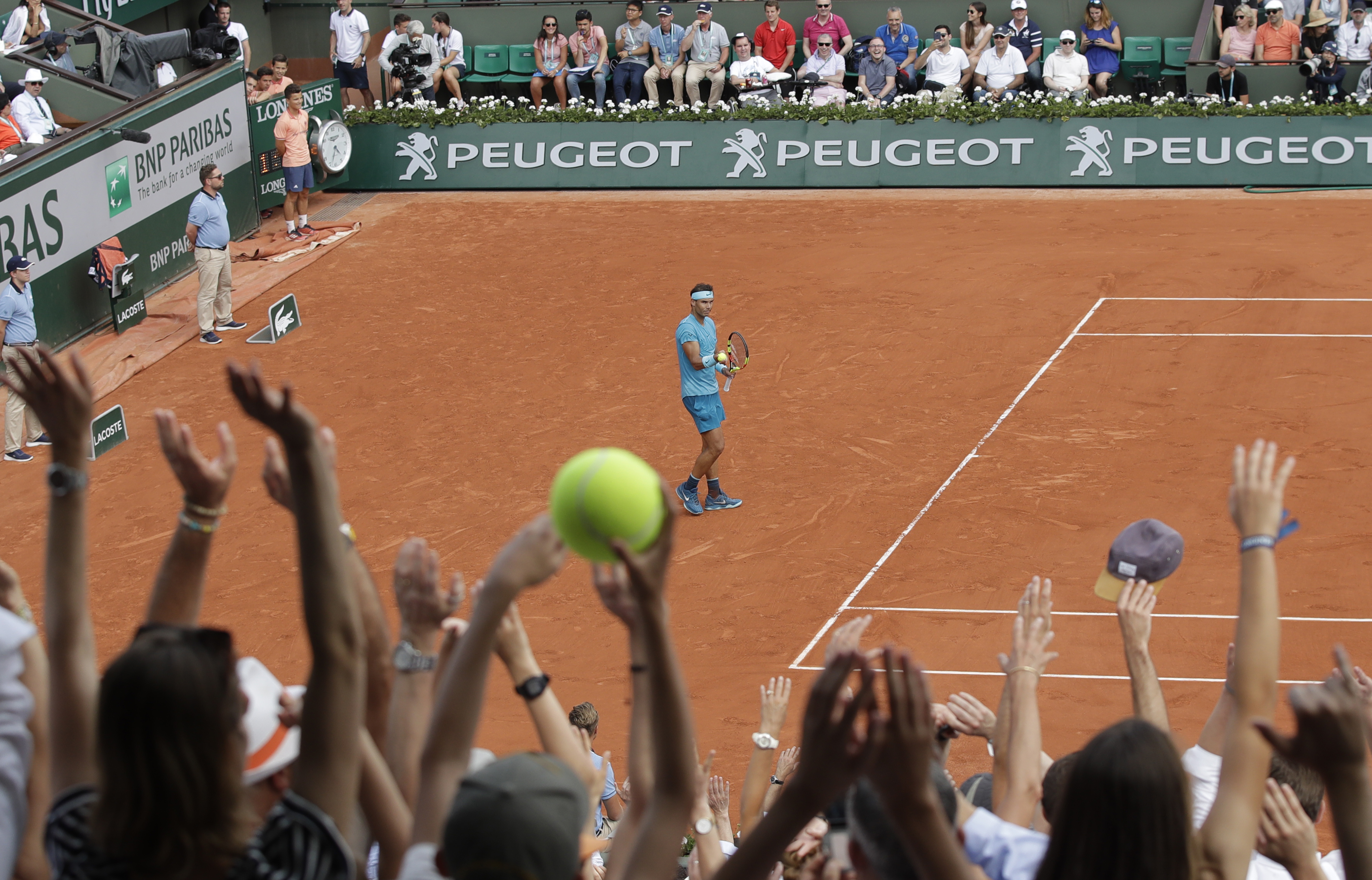 IN IMAGES: Nadal's 16-0 streak vs. old buddy Gasquet