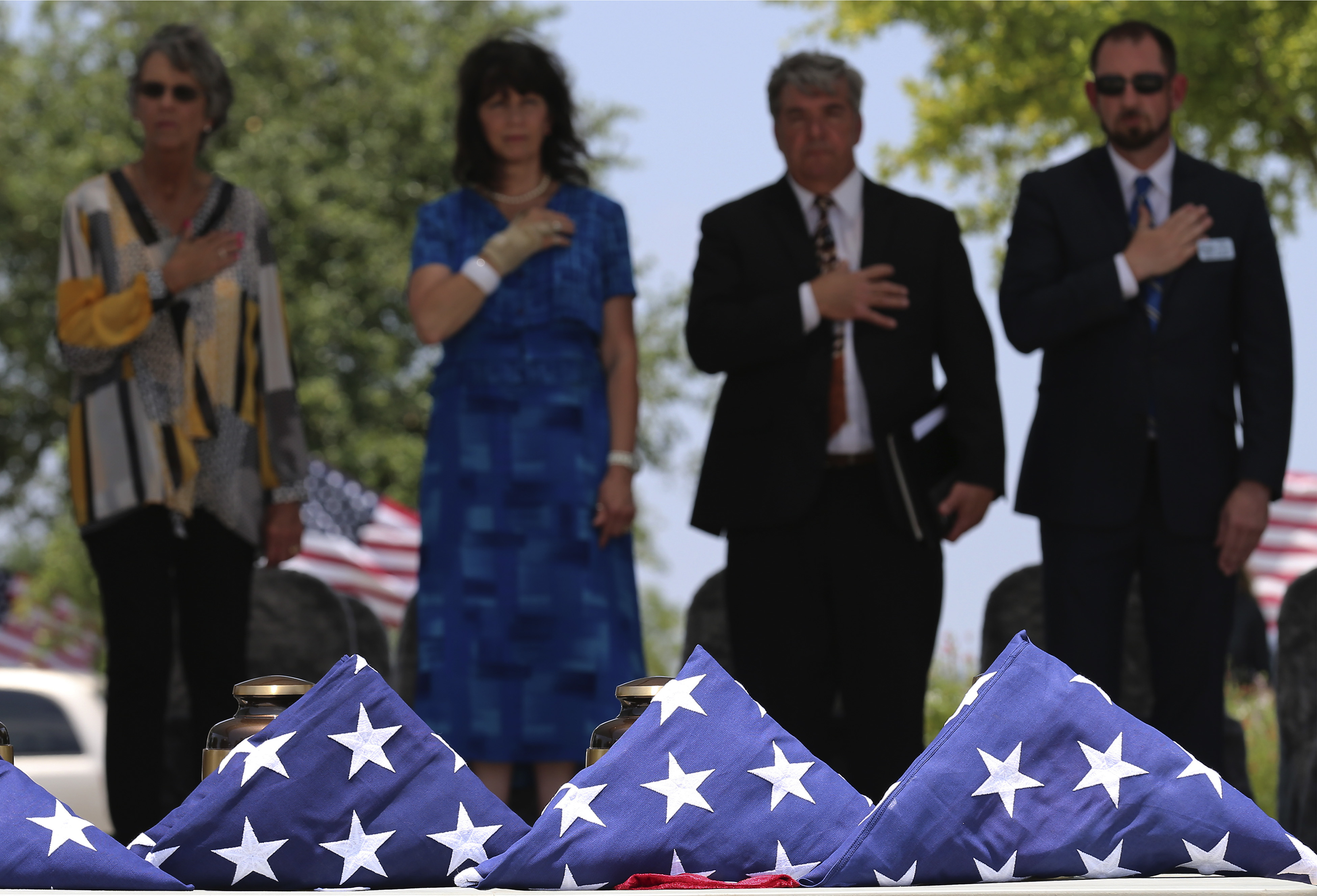 Remains of 8 veterans, long unclaimed, buried in San Antonio