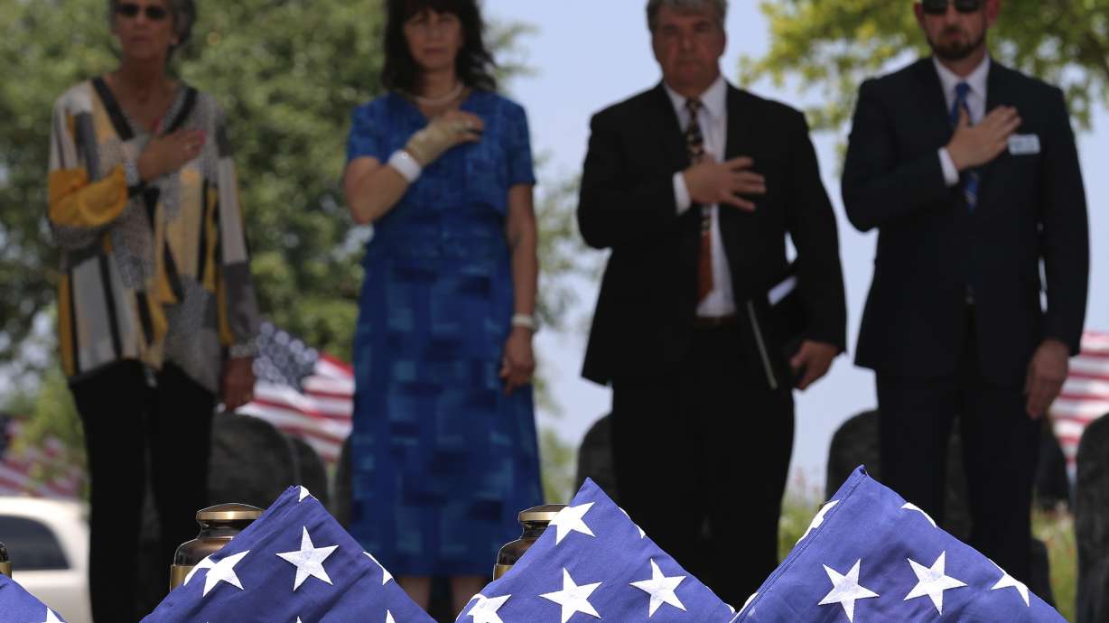 Remains of 8 veterans, long unclaimed, buried in San Antonio