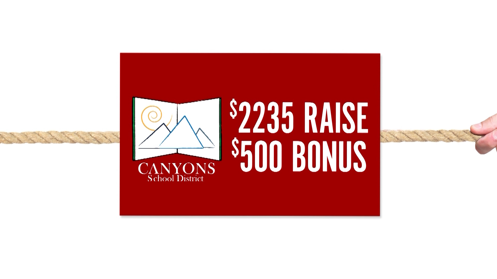 The Canyons School District is offering pay raises for the second year in a row. The district upped the ante with a $2,235 raise and a $500 bonus for veteran teachers. (Photo: KSL TV)
