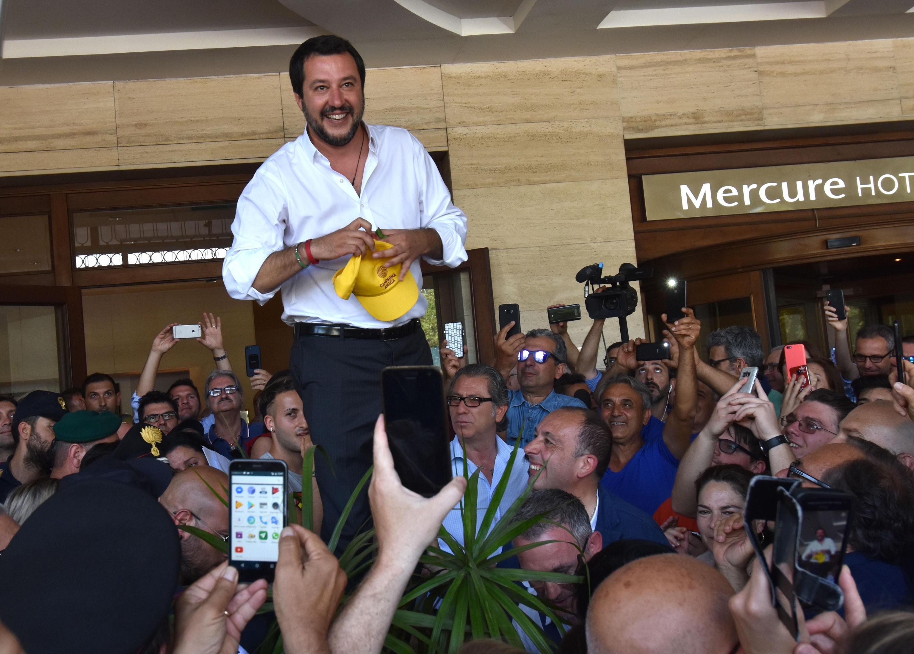 Populists campaign in Sicily after forming Italy government