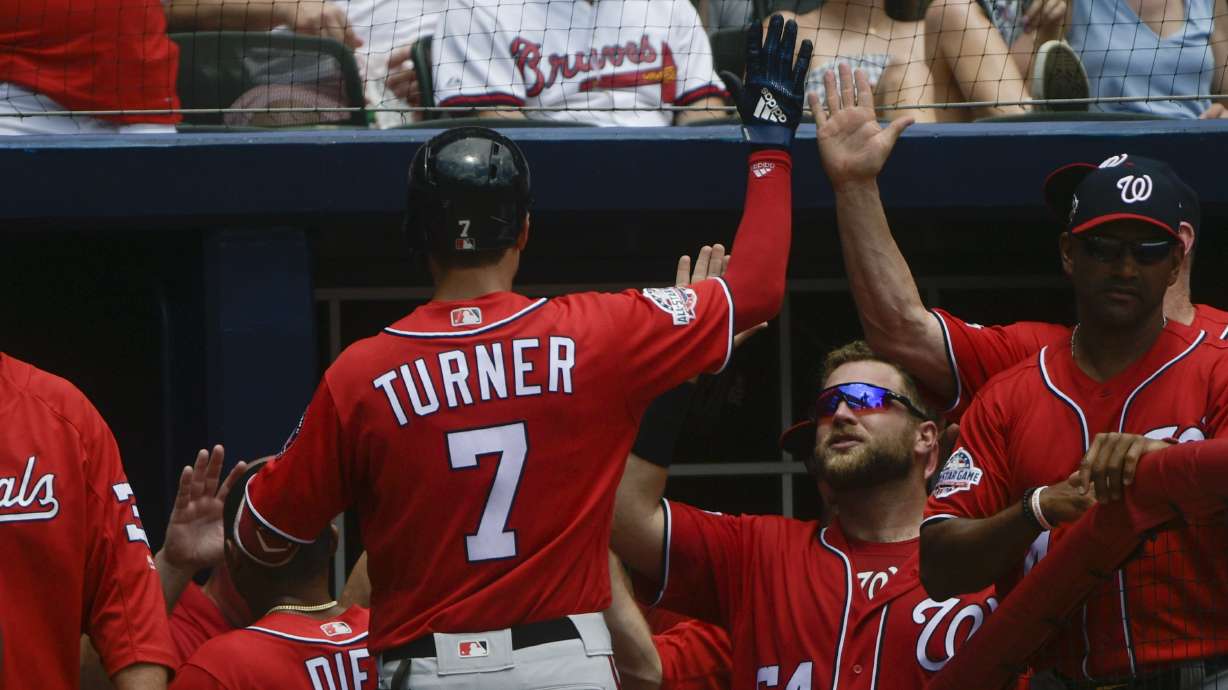Culberson wins it again for Braves with pinch-hit HR in 9th