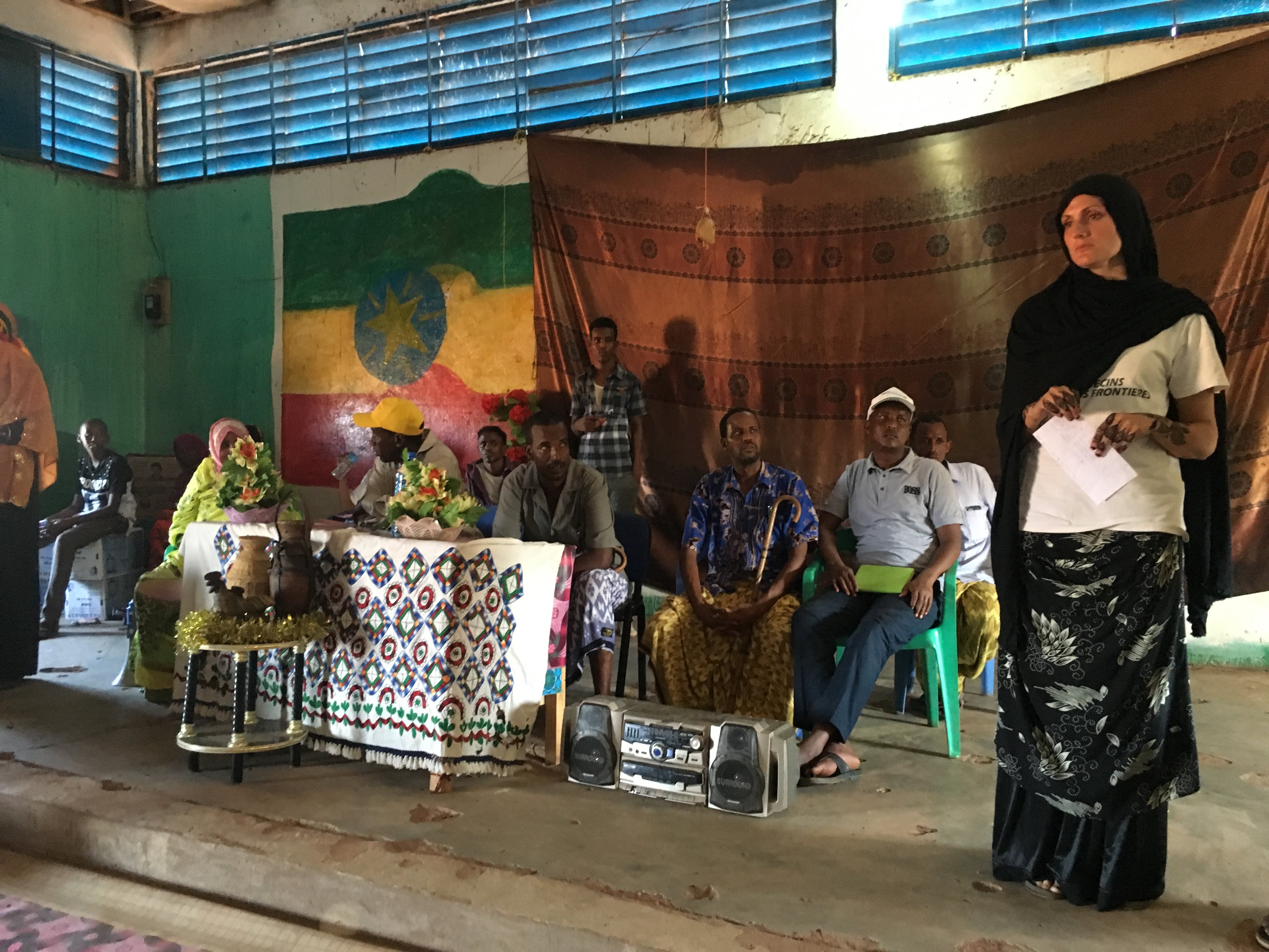 Kirsti Rinne at work in Ethiopia. (Courtesy of Kirsti Rinne)