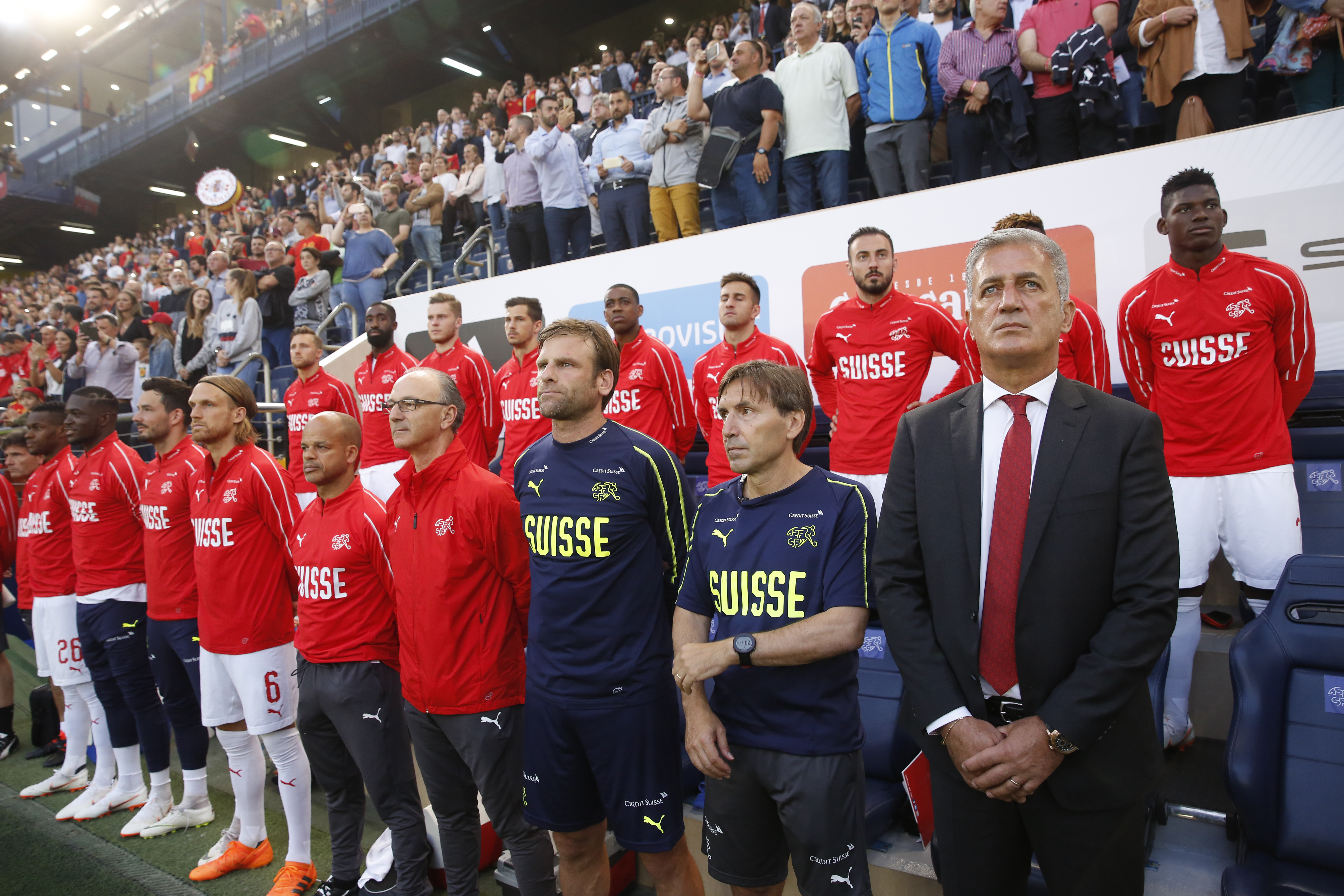 Switzerland opts for experience in World Cup squad