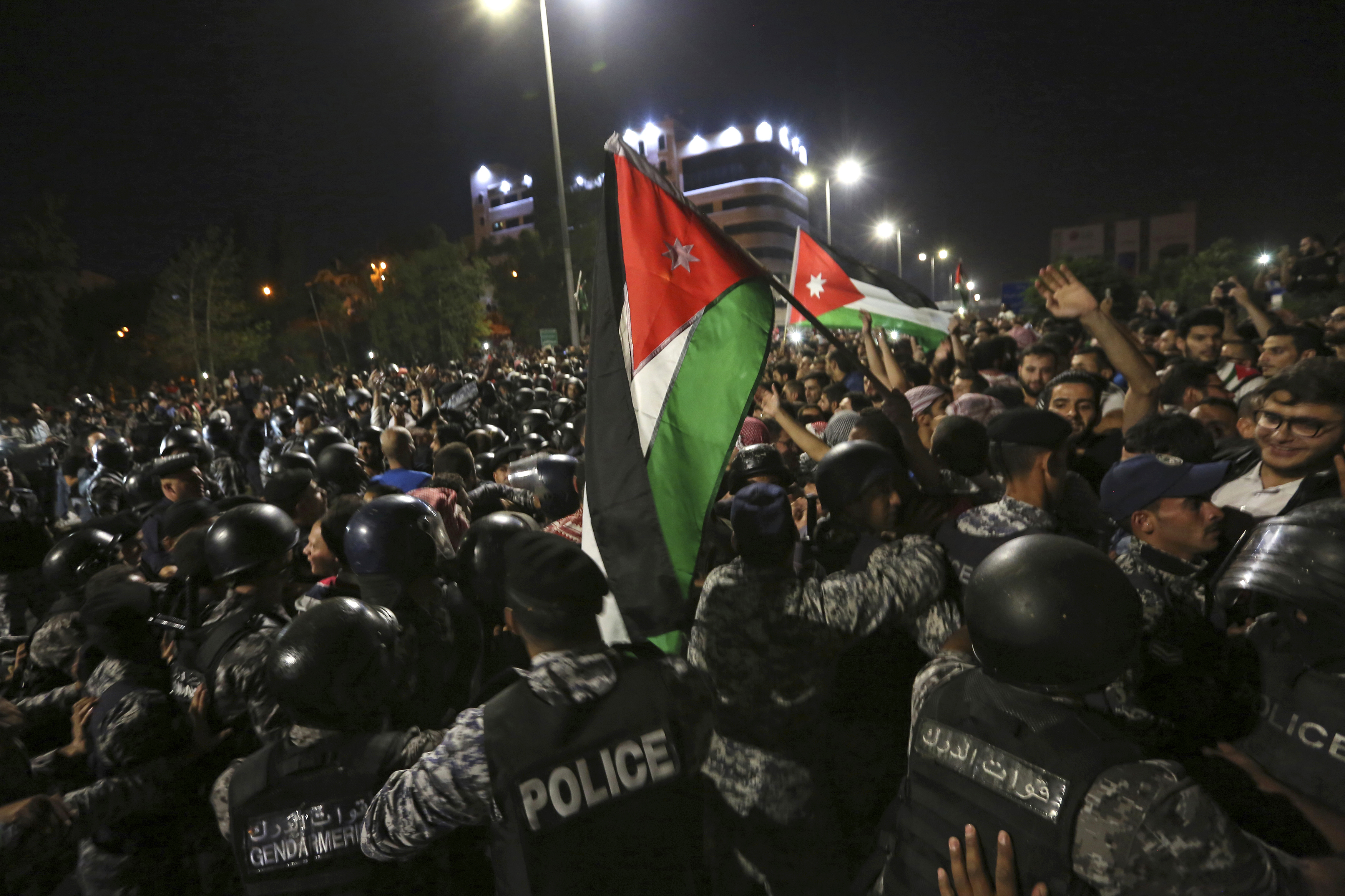 Jordan's king appoints new prime minister as protests resume