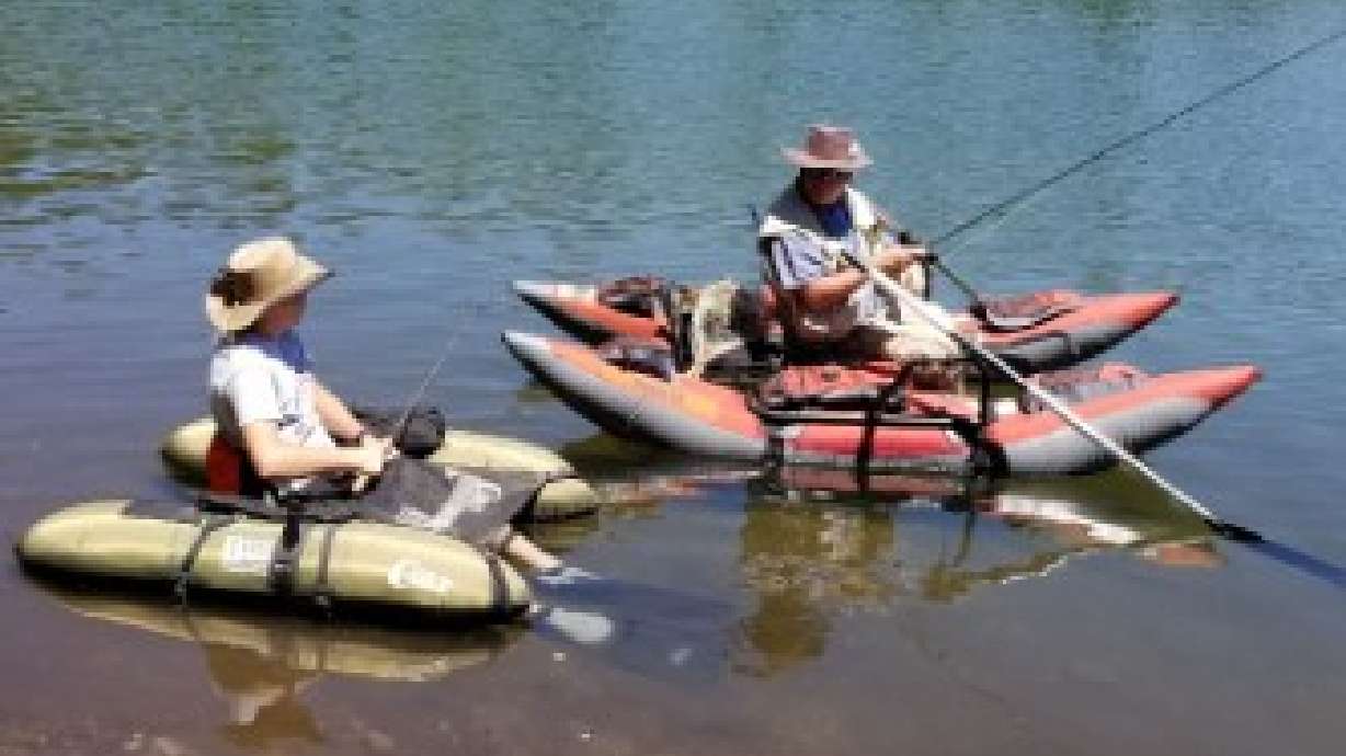 Tired of shore fishing? Try a pontoon or kayak