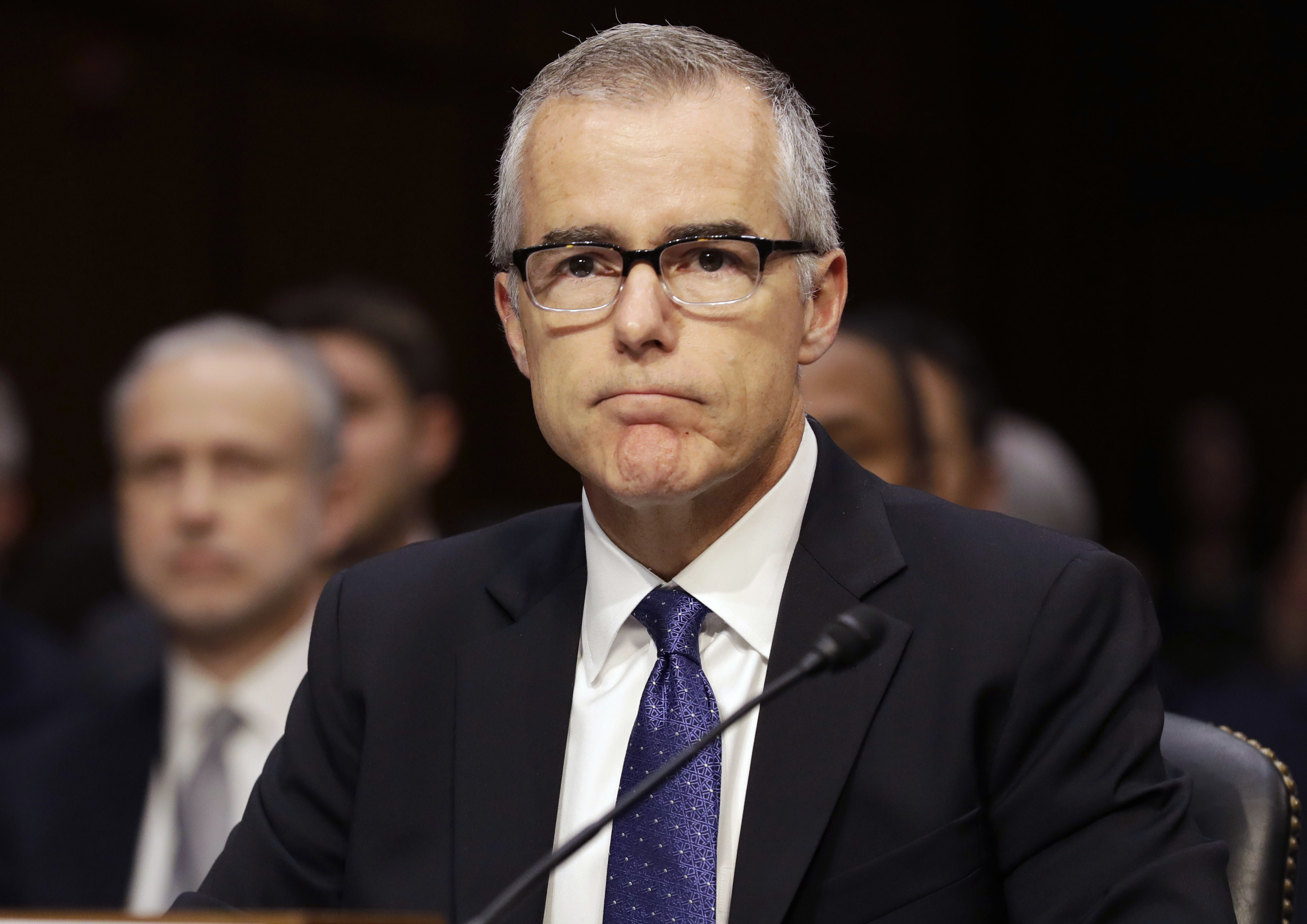 Former FBI official McCabe asks Senate panel for immunity
