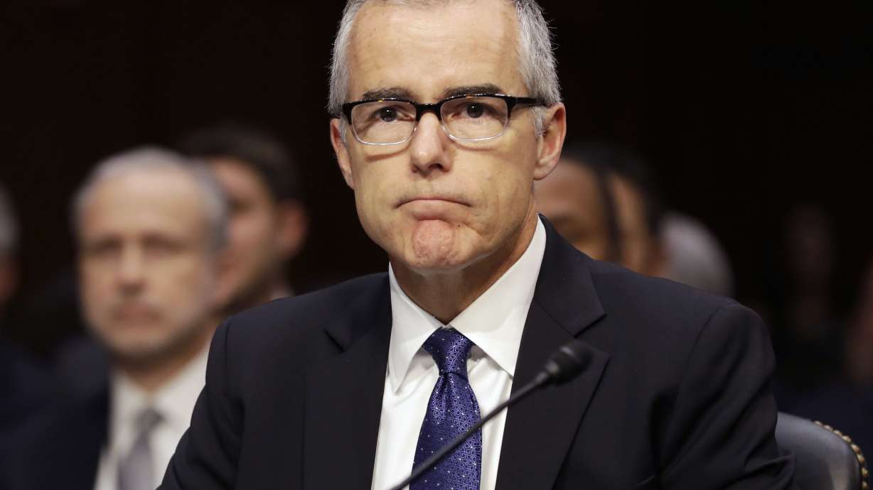 Former FBI official McCabe asks Senate panel for immunity