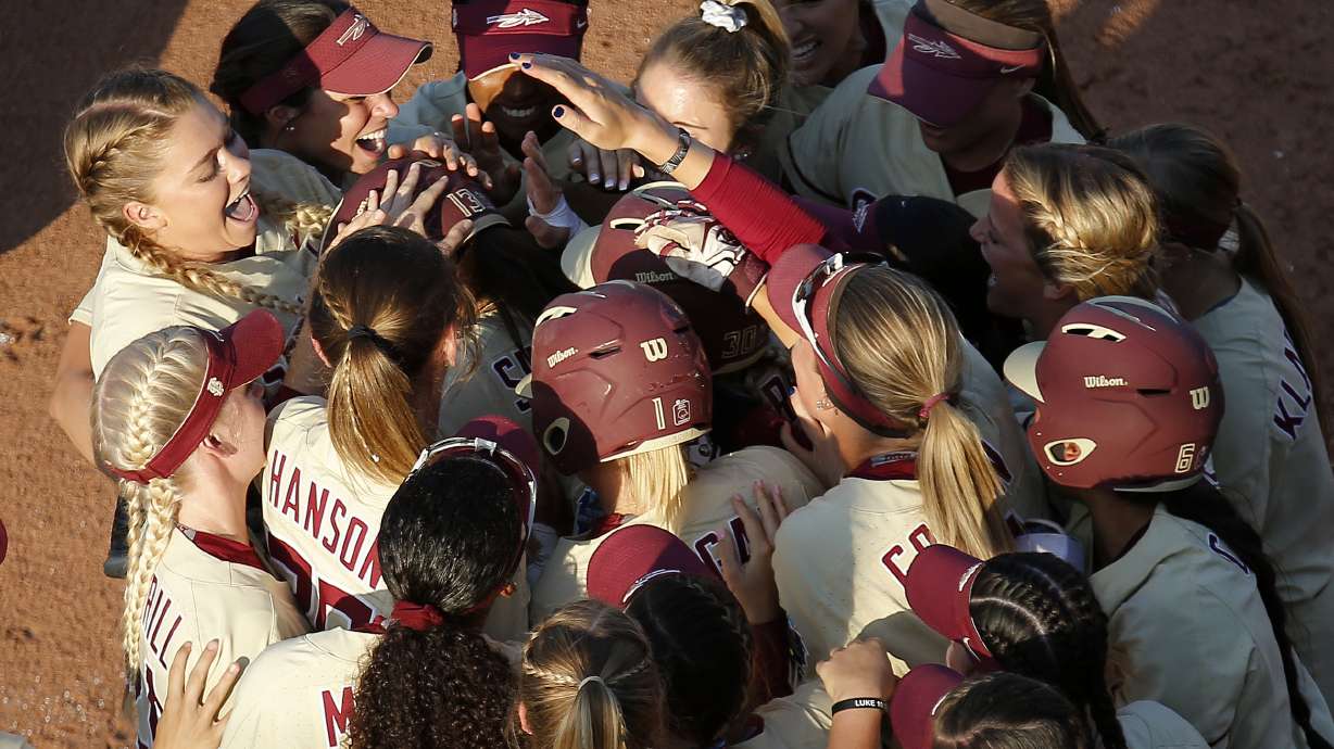 Florida State tops Washington to win 1st softball title
