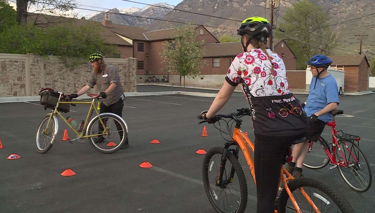 Tesla Harbaugh got a new bike for her 16th birthday. (Photo: KSL