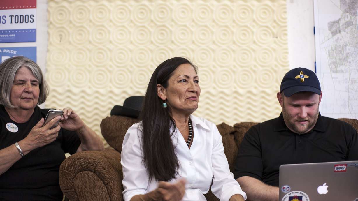 Interior Secretary Deb Haaland, shown in 2018, announced the move during a meeting with BLM employees on Friday, the agency said in a statement.