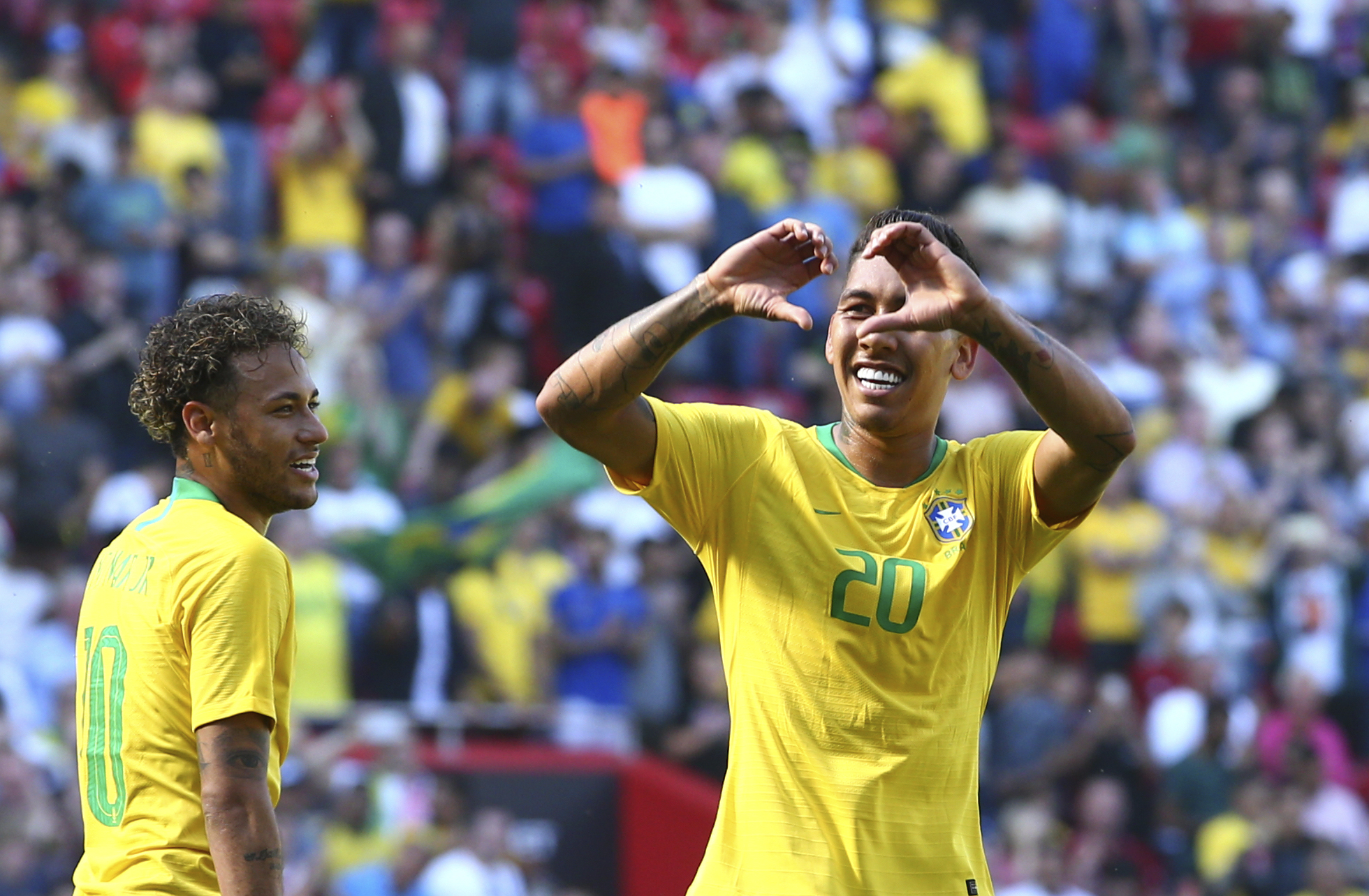 Shy Firmino prefers feet to do the talking in World Cup