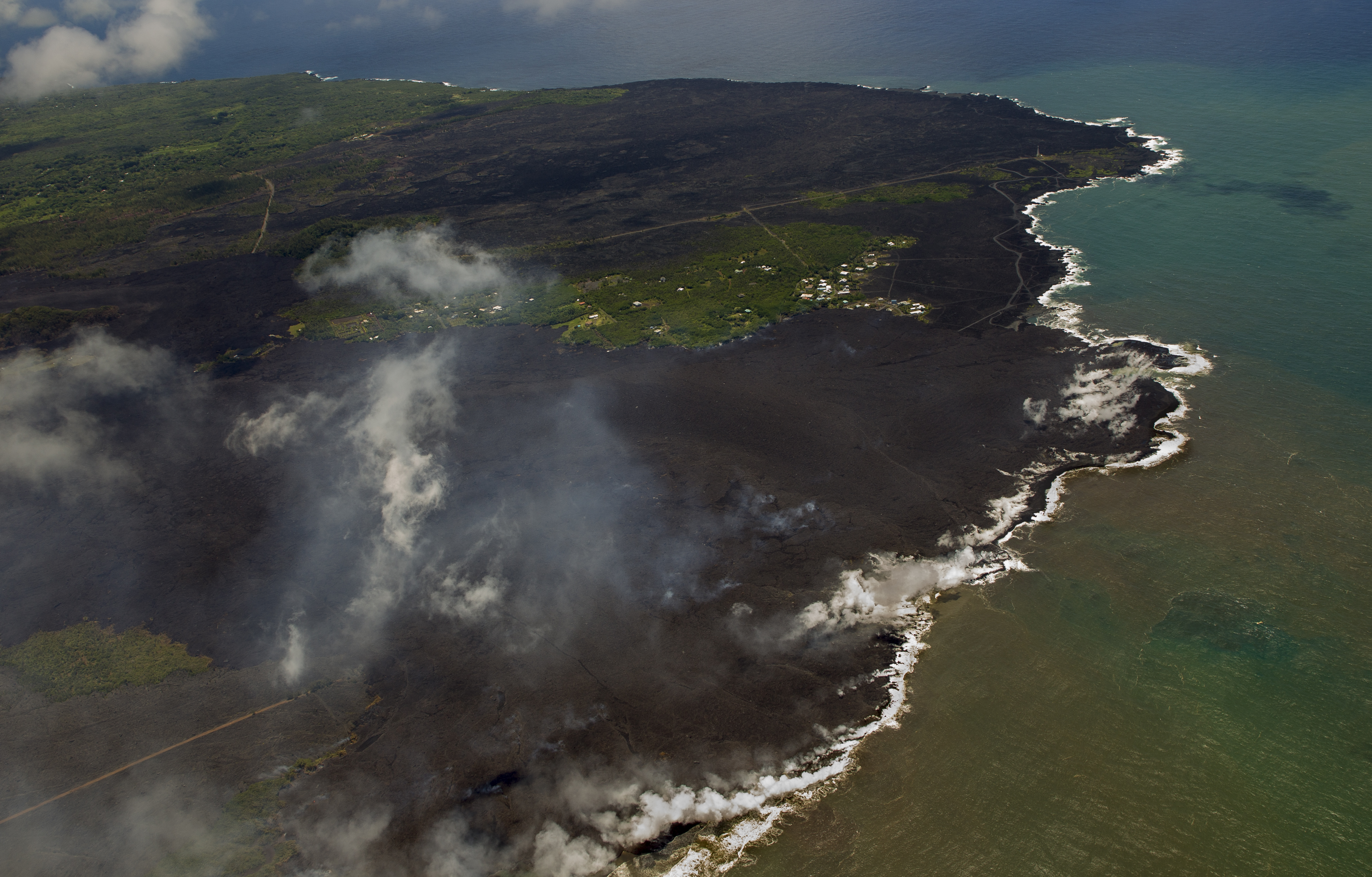 The Latest: Hawaii lava destroys more than 600 homes