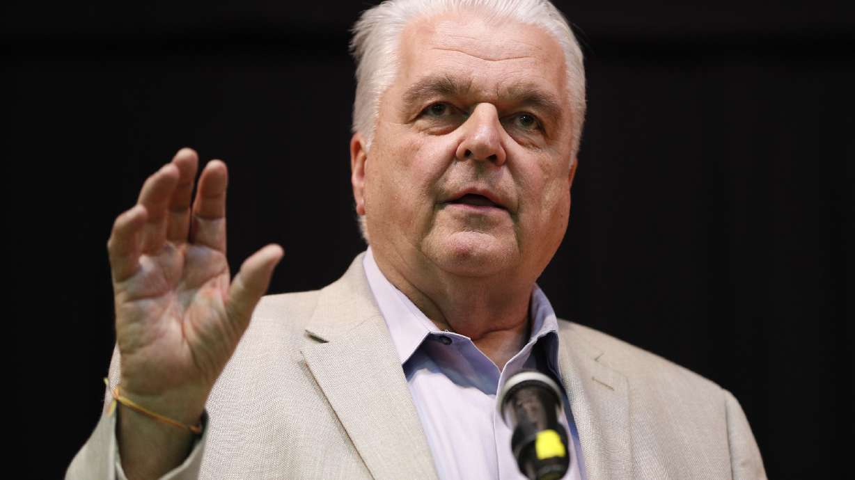 Democrats blast Trump, NRA in fierce Nevada governor primary