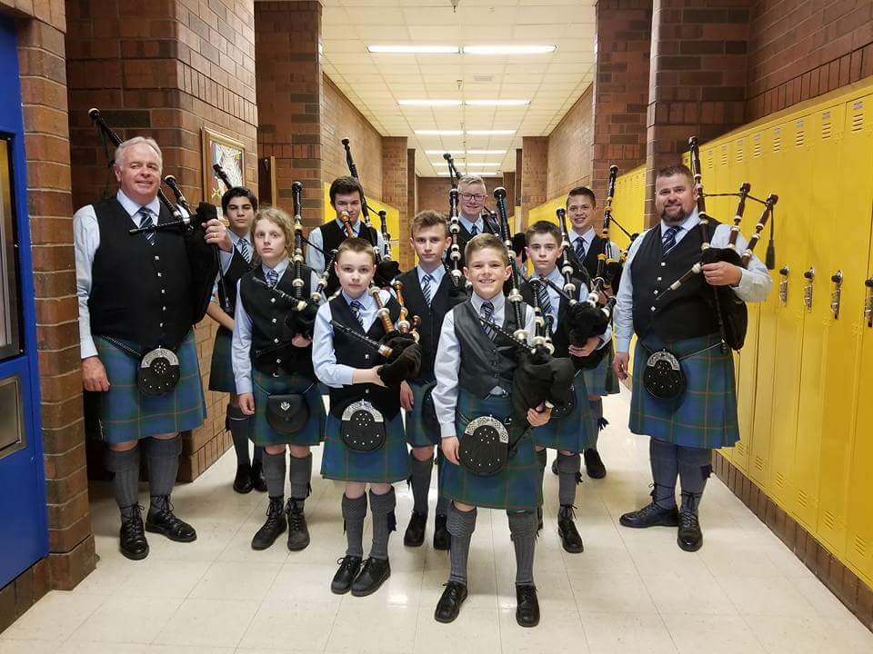 Utah youth bagpipe band gears up for first competitive performance