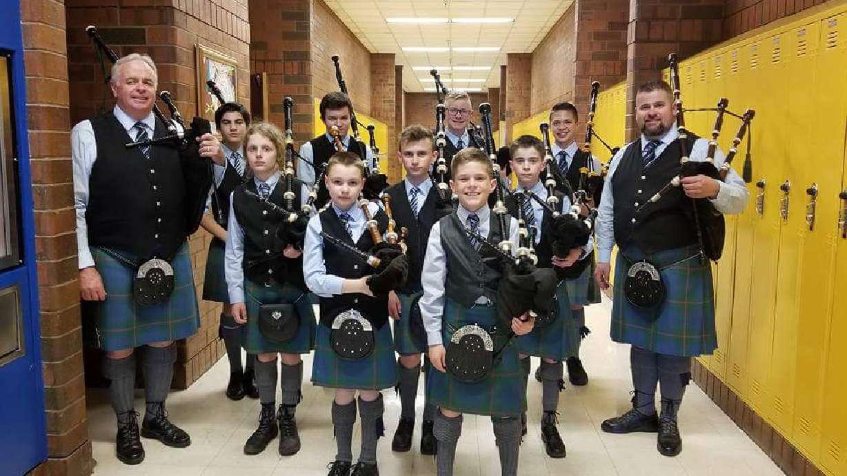 Utah youth bagpipe band gears up for first competitive performance