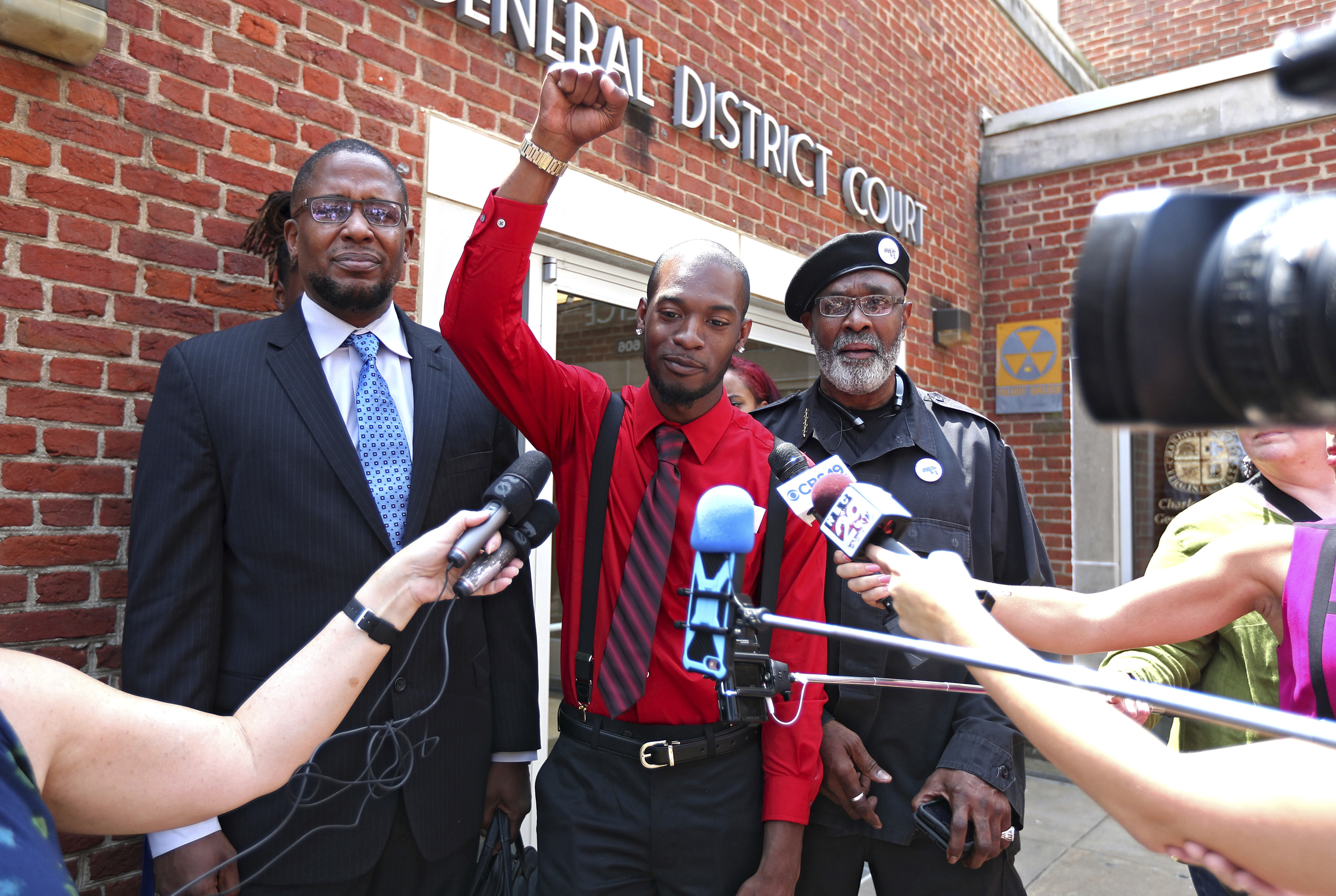 Man with flamethrower at rally guilty of disorderly conduct