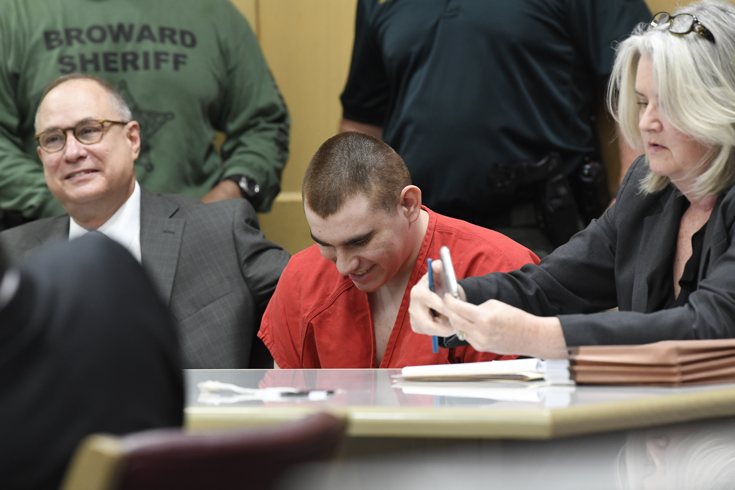 Judge to review school shooting suspect's 12-hour interview