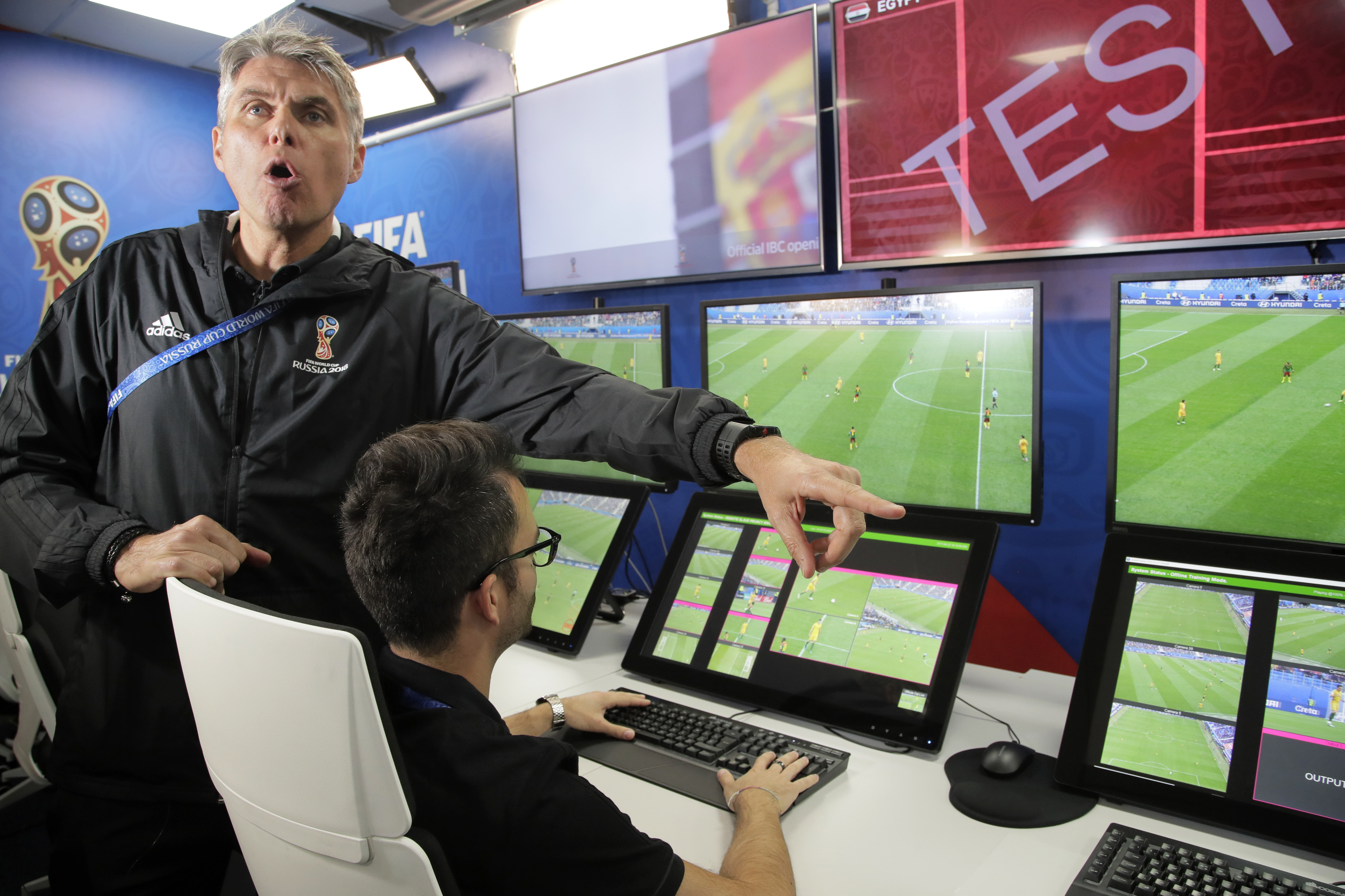 FIFA's video ref rooms all set for World Cup test