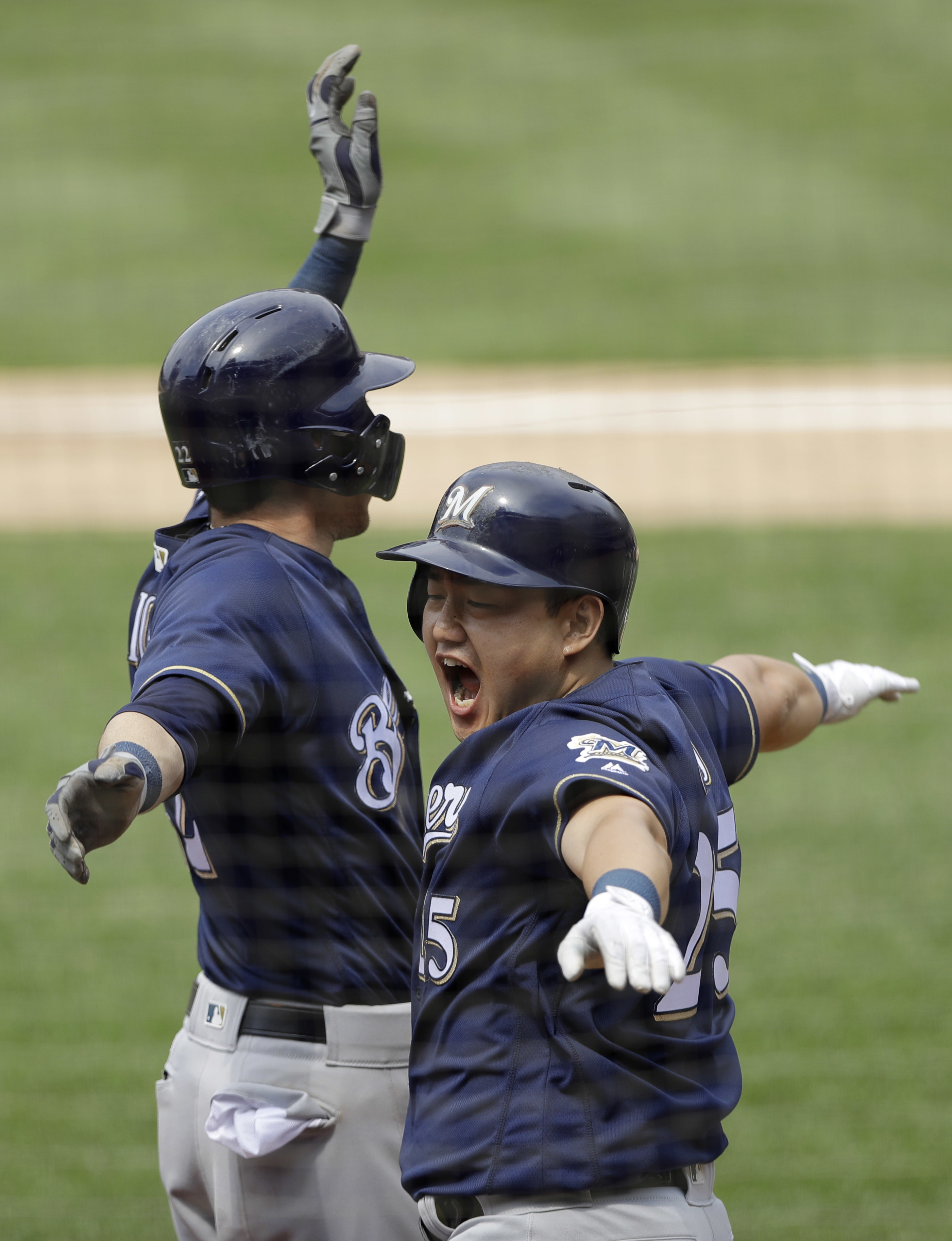 Hero one day, gone the next: Brewers option Choi to minors