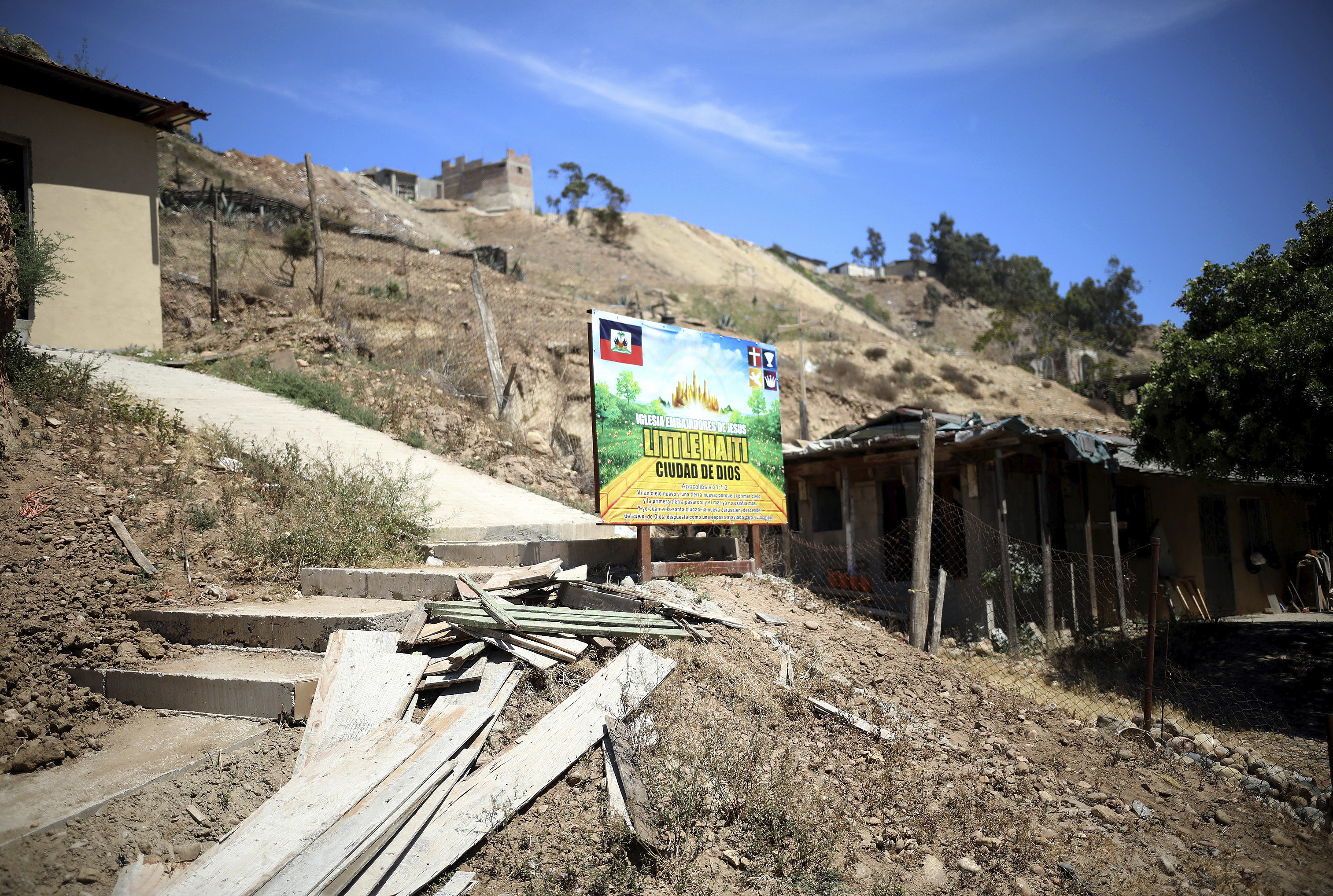 Tijuana's 'Little Haiti' stalled but migrants planting roots