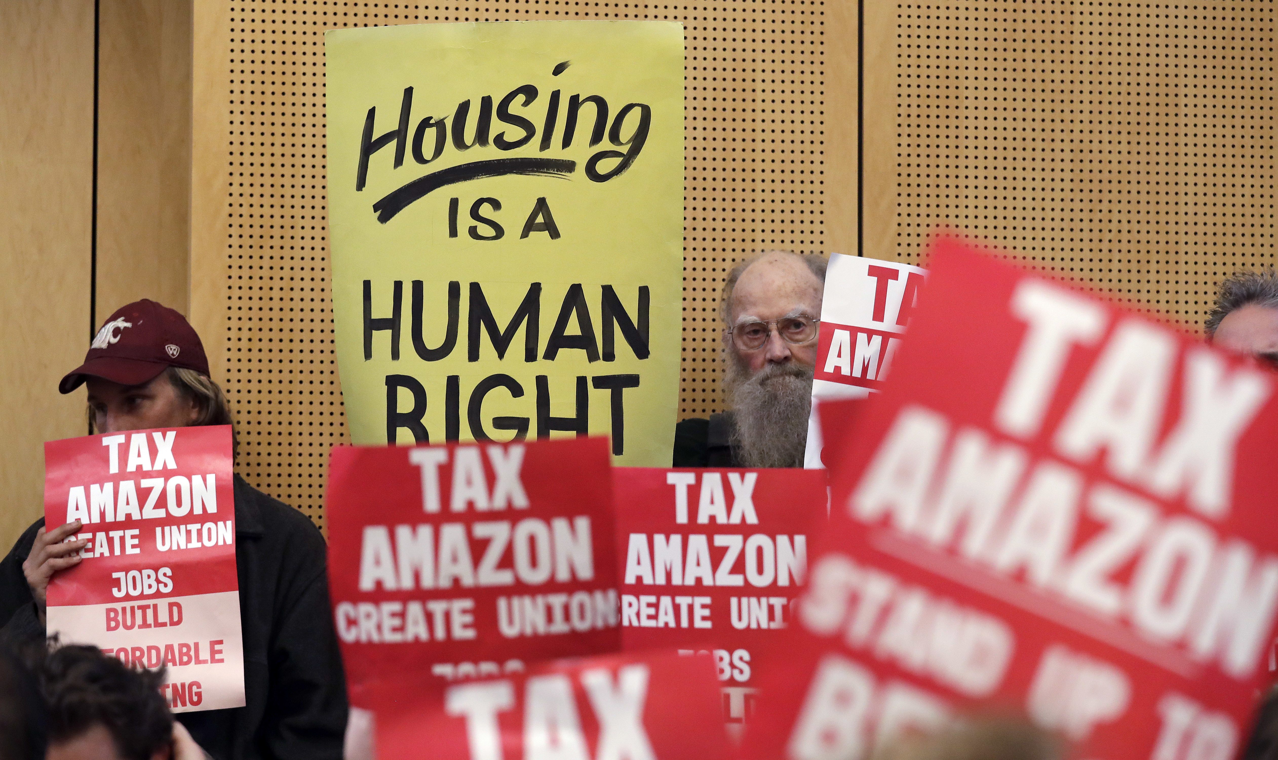 Seattle divided as leaders halt tax on companies like Amazon